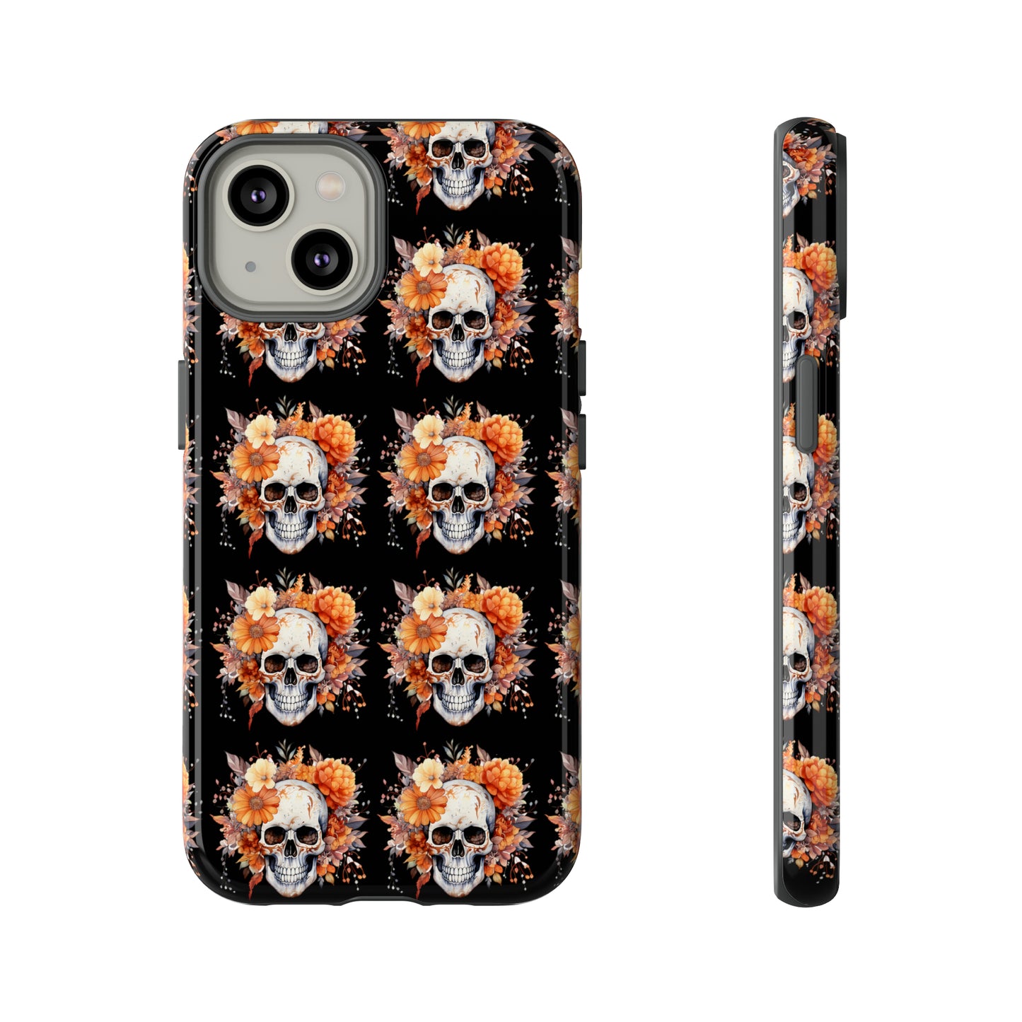 Skeleton iPhone Case, Goth Cell Phone Case, Halloween Skeleton Phone Case,