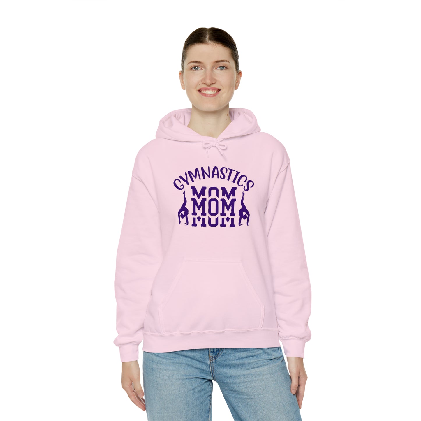 Gymnastics Mom Hoodie, Gymnastics Mom Gift, Sports Mom, Cute Hoodie for Mom, Hooded Sweatshirt