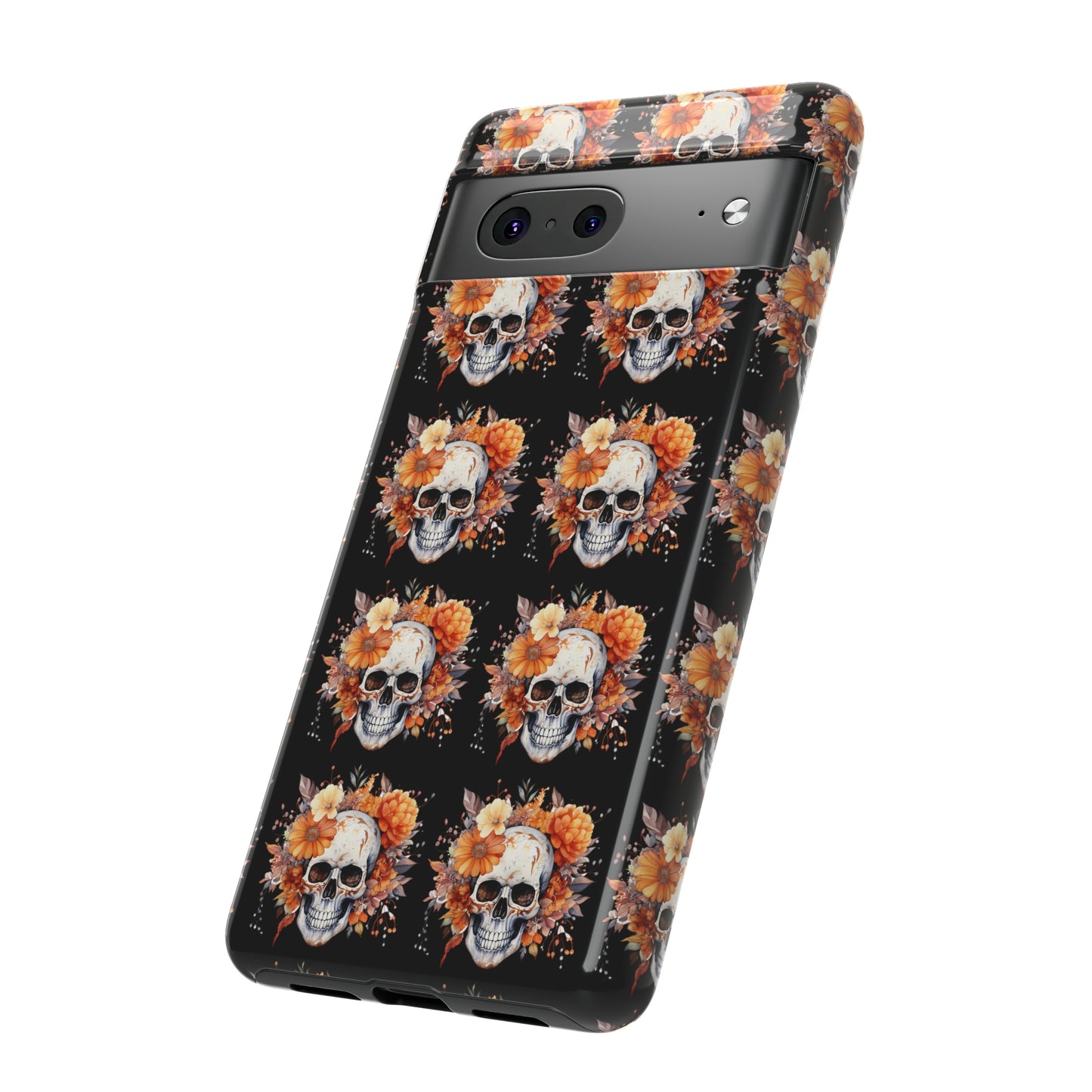 Skeleton iPhone Case, Goth Cell Phone Case, Halloween Skeleton Phone Case,