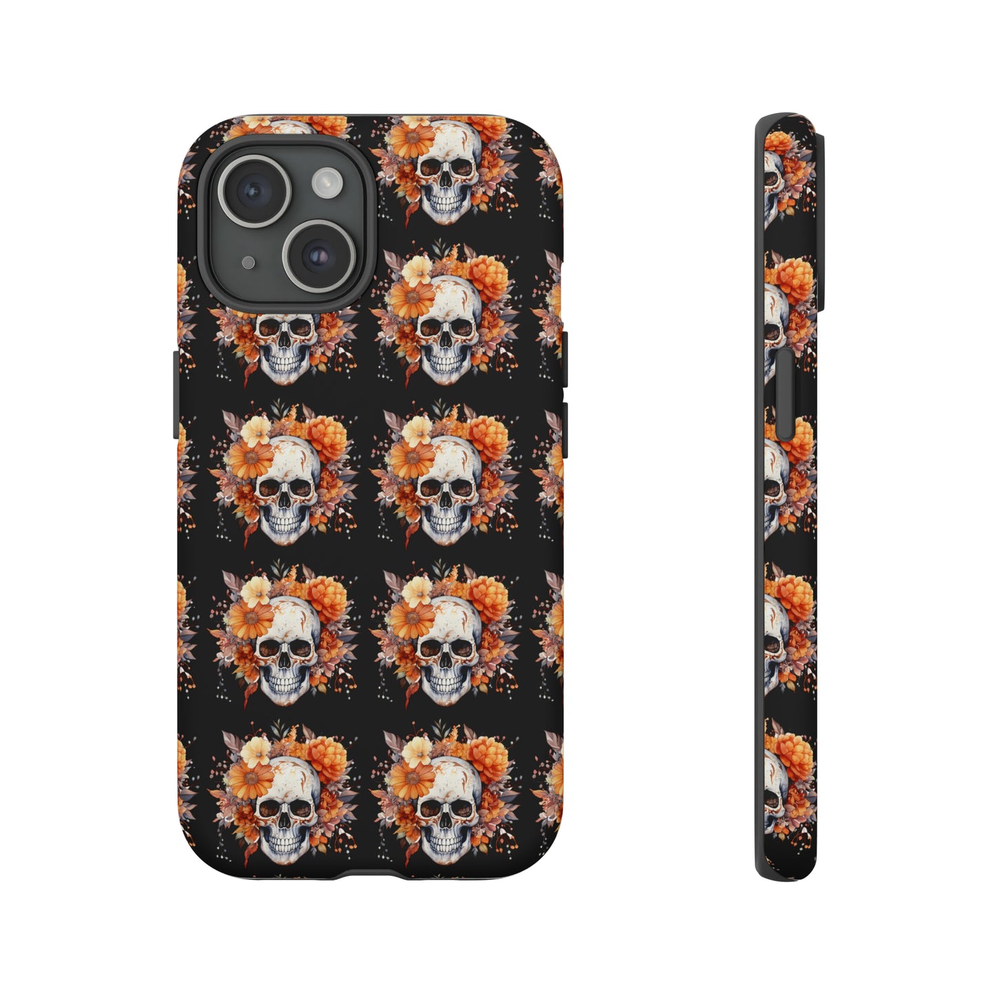 Skeleton iPhone Case, Goth Cell Phone Case, Halloween Skeleton Phone Case,