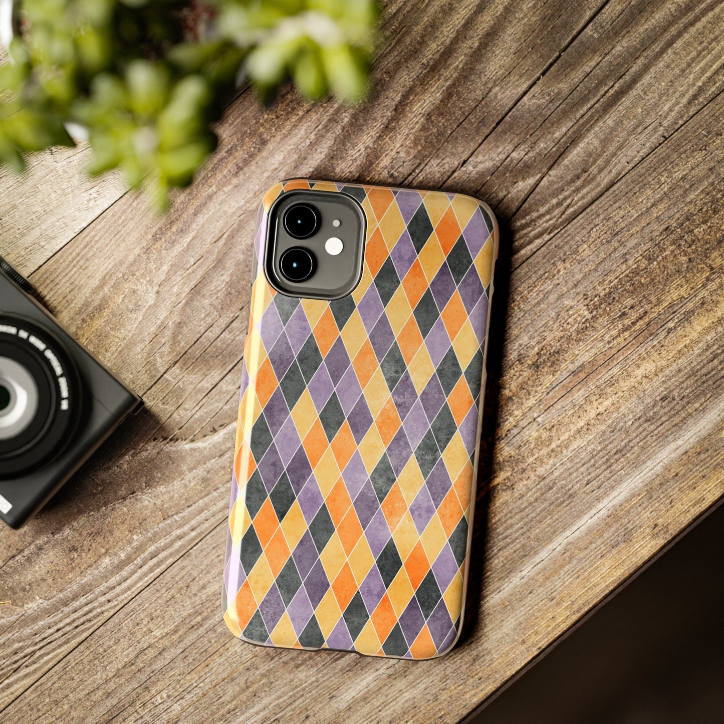 Geometric Cell Phone Case Colorful iPhone Case, Cute Cool Phone Case