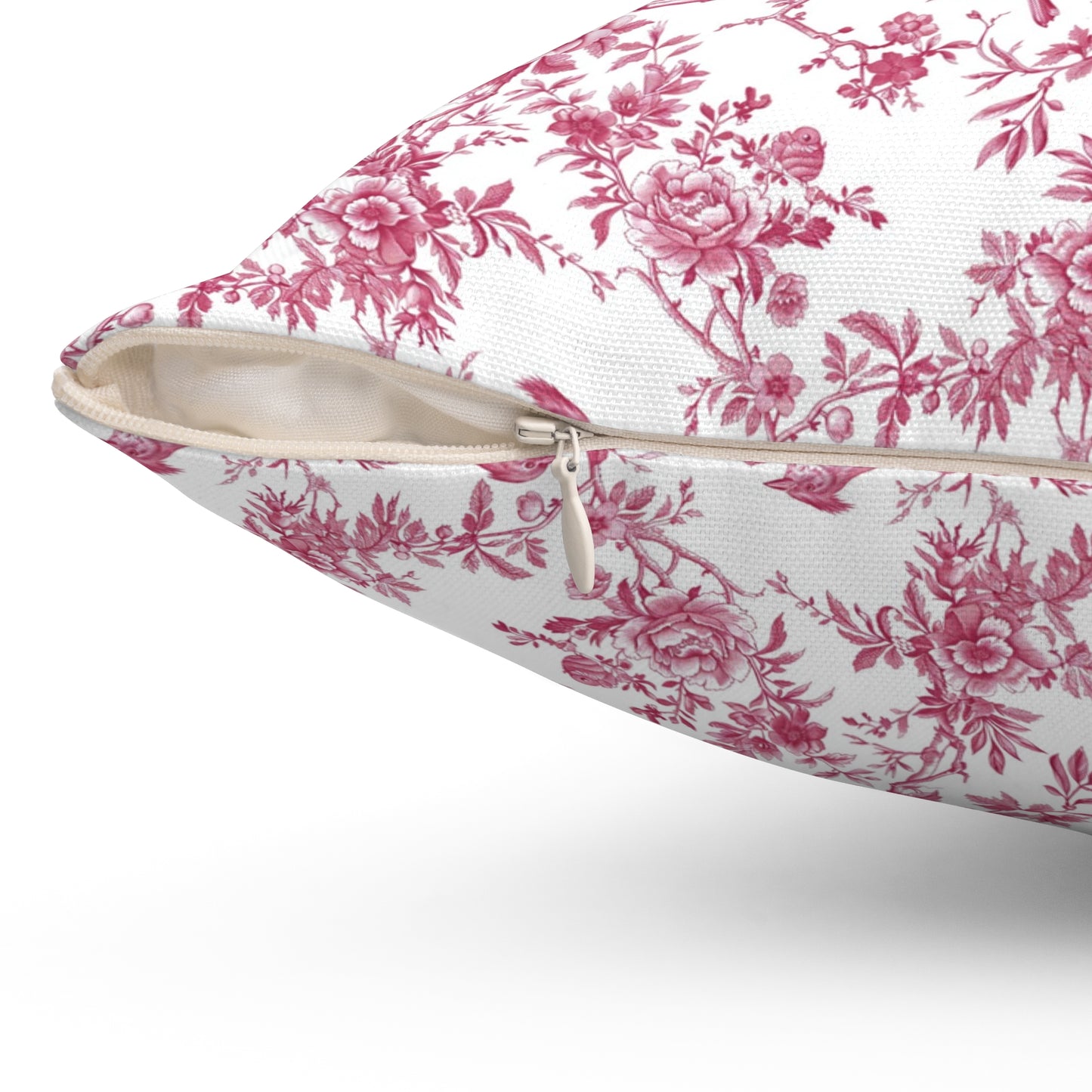 Pink Toile De Jouy Throw Pillow Pink Throw Pillow Cover Decorative Couch Pillows
