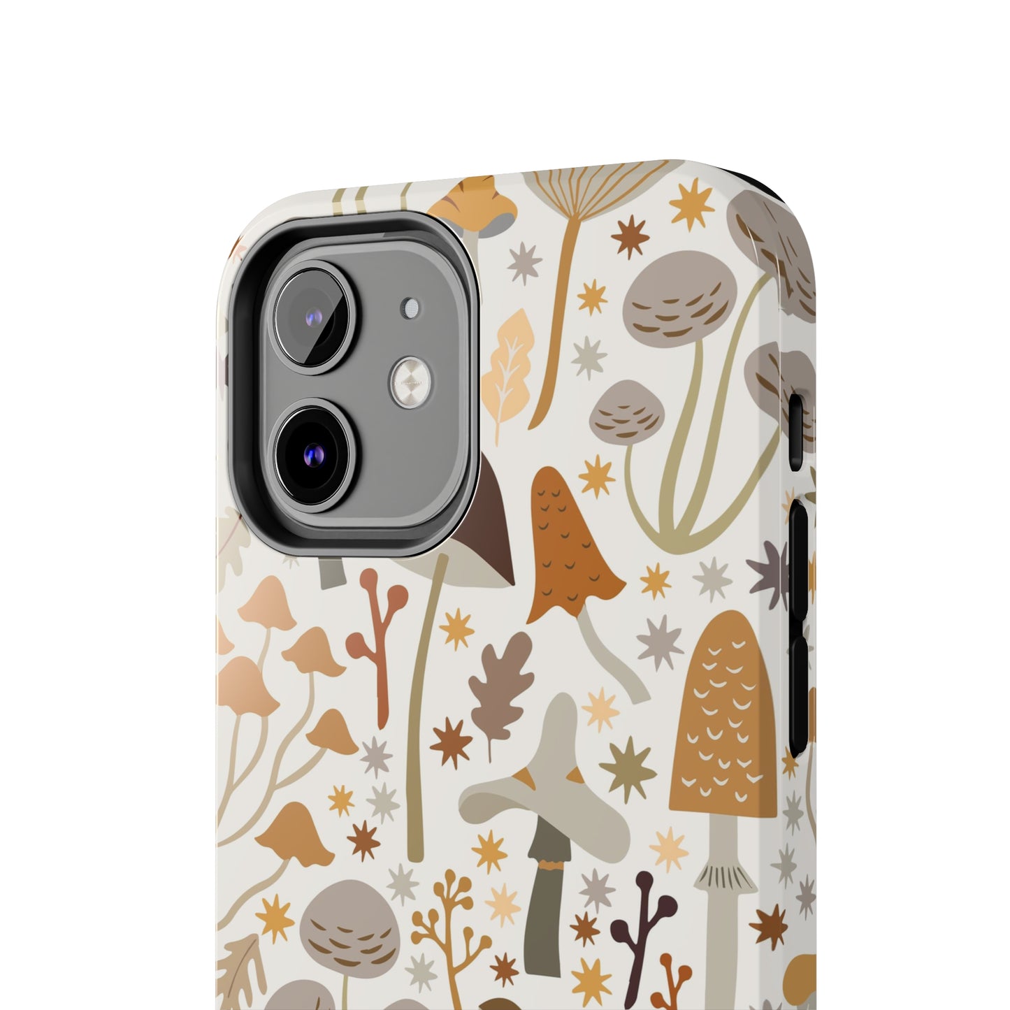 Mushroom Cell Phone Case, Boho Retro Cool Cute Tough Phone Cases
