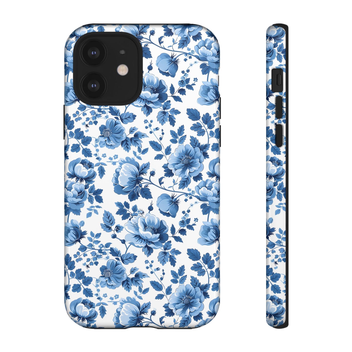 Phone Case - Blue Floral French Cottagecore Tough Case