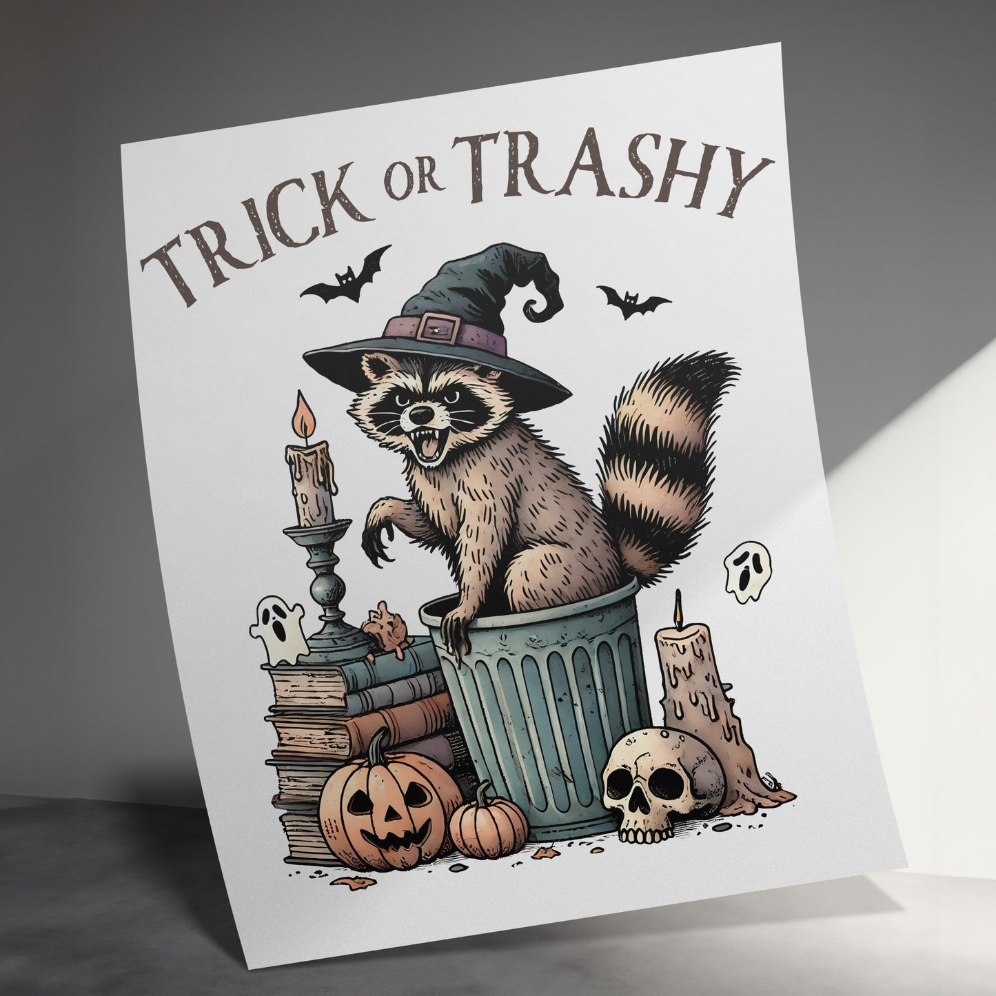 Trick or Trashy Halloween Decor product