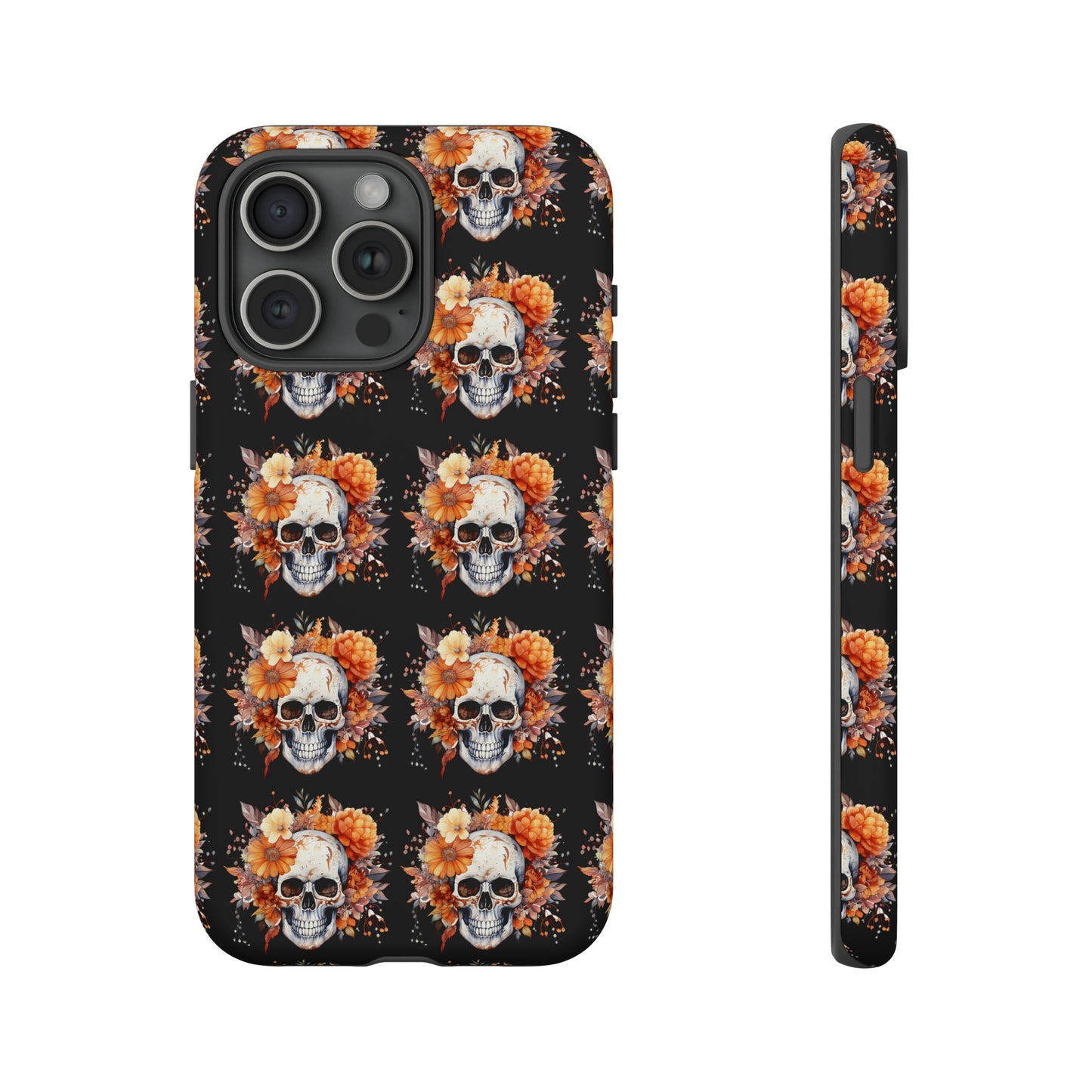 Skeleton iPhone Case, Goth Cell Phone Case, Halloween Skeleton Phone Case,
