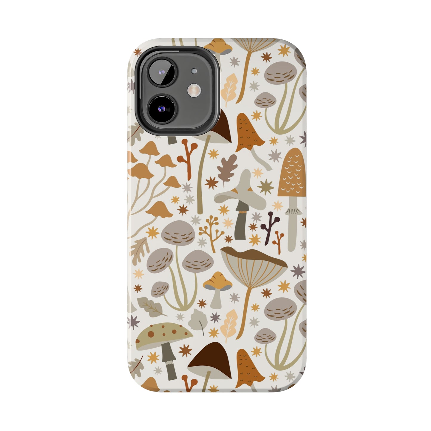 Mushroom Cell Phone Case, Boho Retro Cool Cute Tough Phone Cases