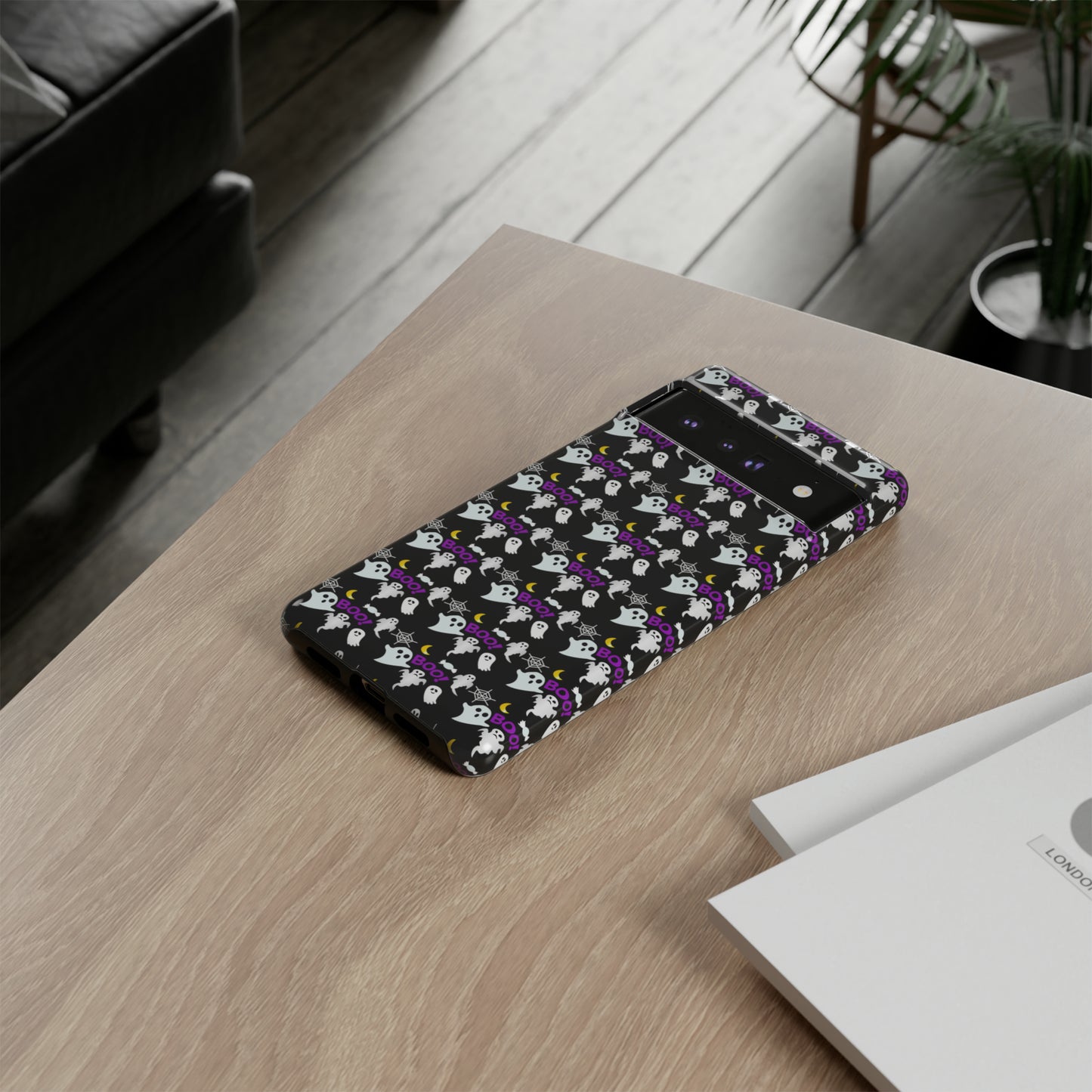 Ghost Halloween iPhone Case, Cute Goth Cell Phone Case, Ghost iPhone Case,