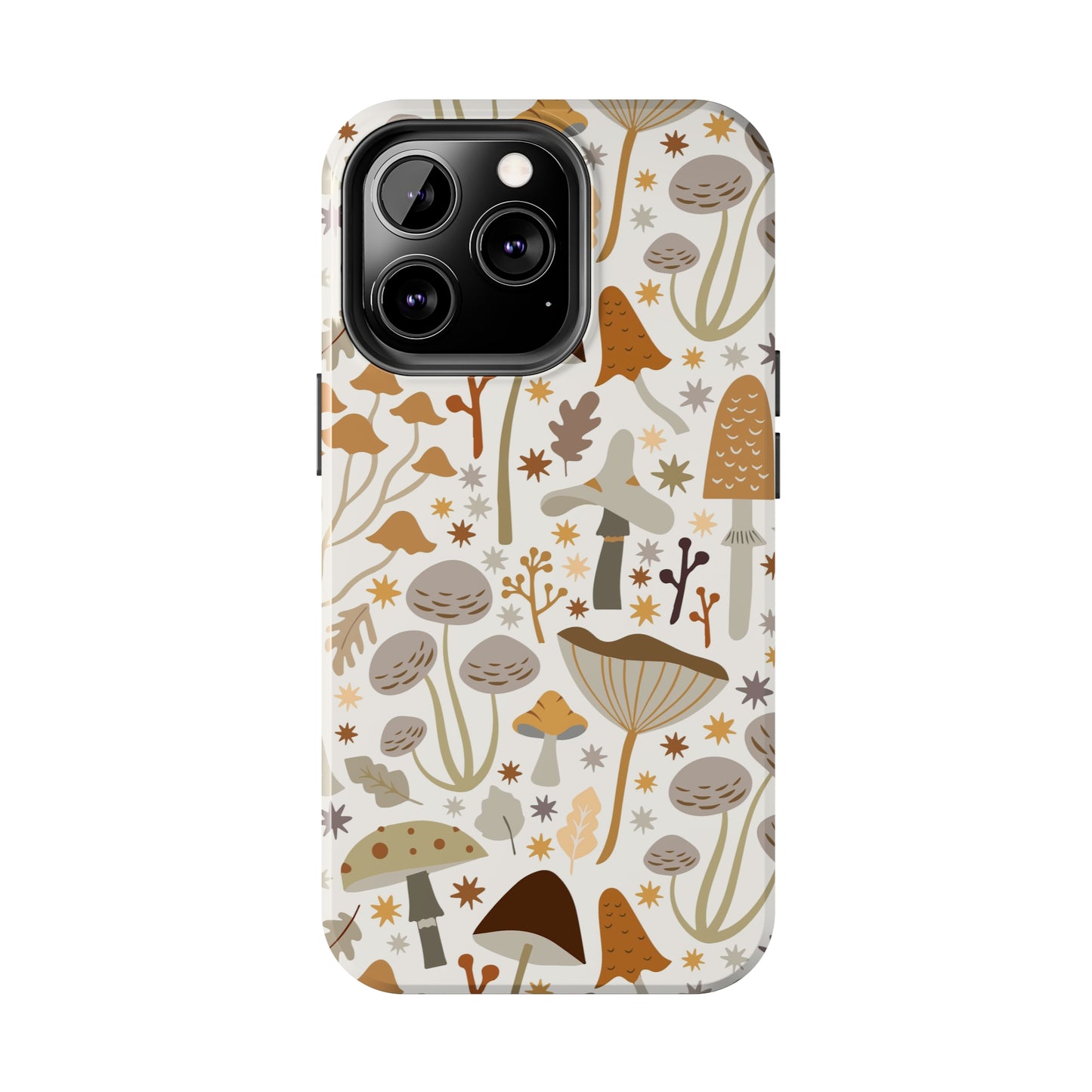 Mushroom Cell Phone Case, Boho Retro Cool Cute Tough Phone Cases