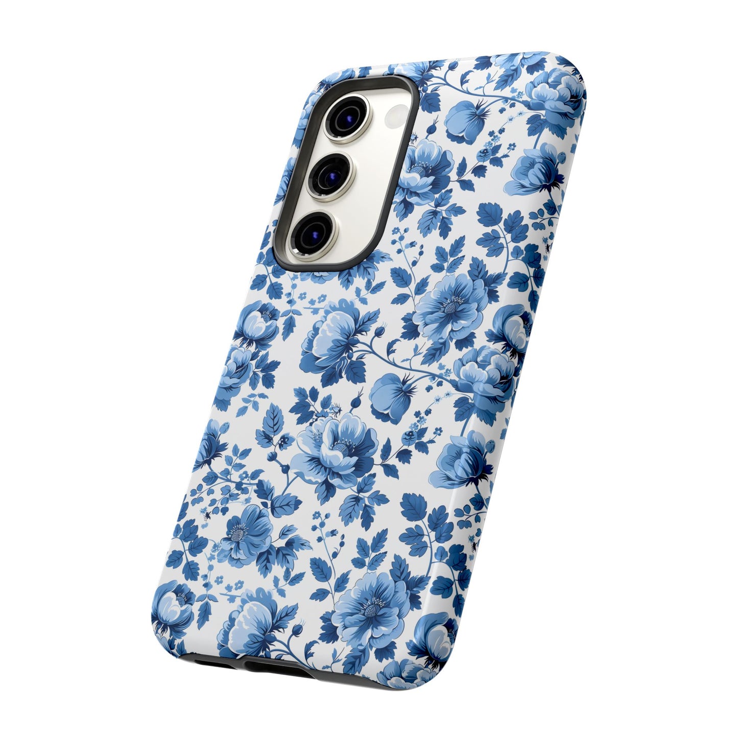 Phone Case - Blue Floral French Cottagecore Tough Case
