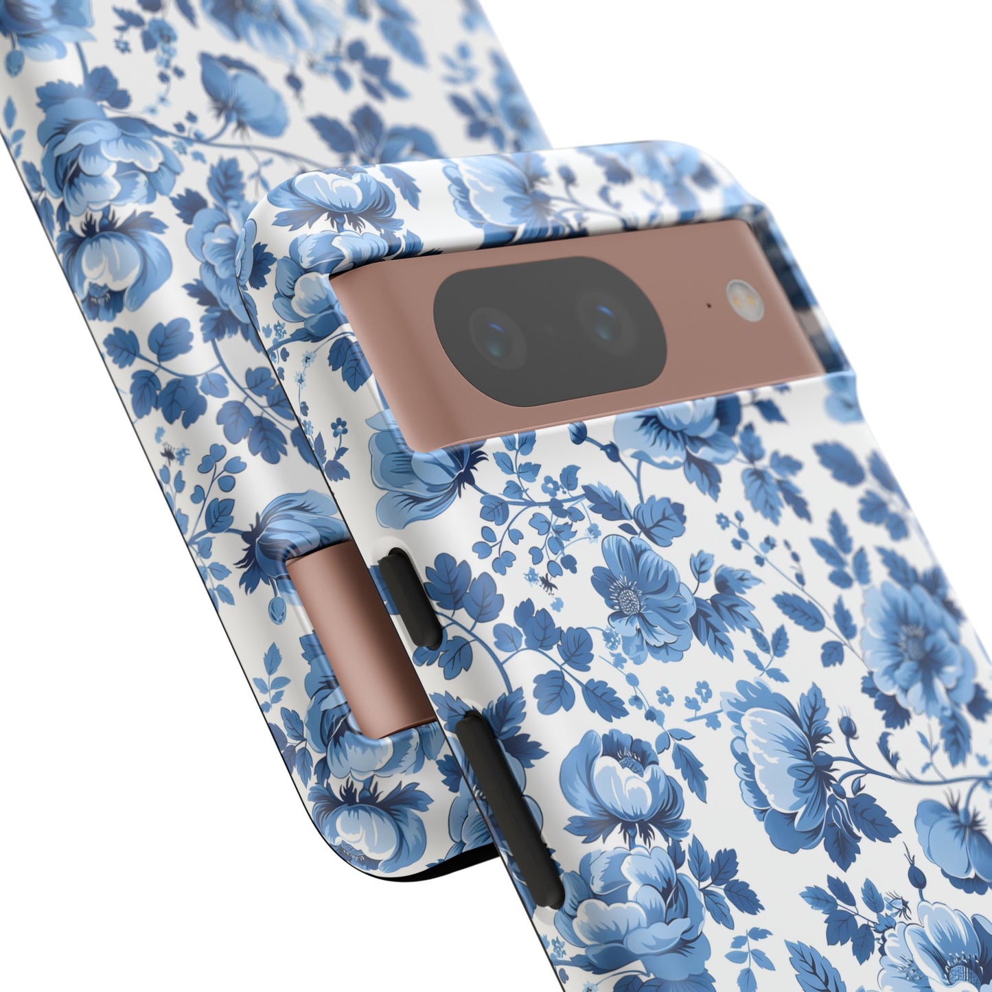 Phone Case - Blue Floral French Cottagecore Tough Case