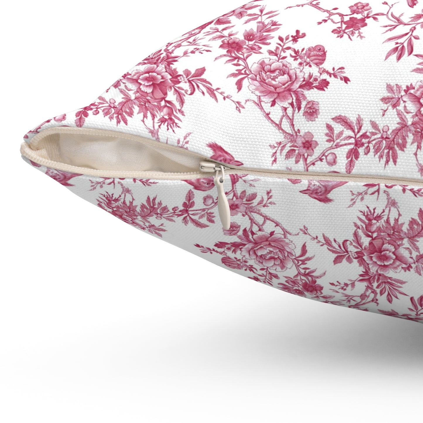 Pink Toile De Jouy Throw Pillow Pink Throw Pillow Cover Decorative Couch Pillows