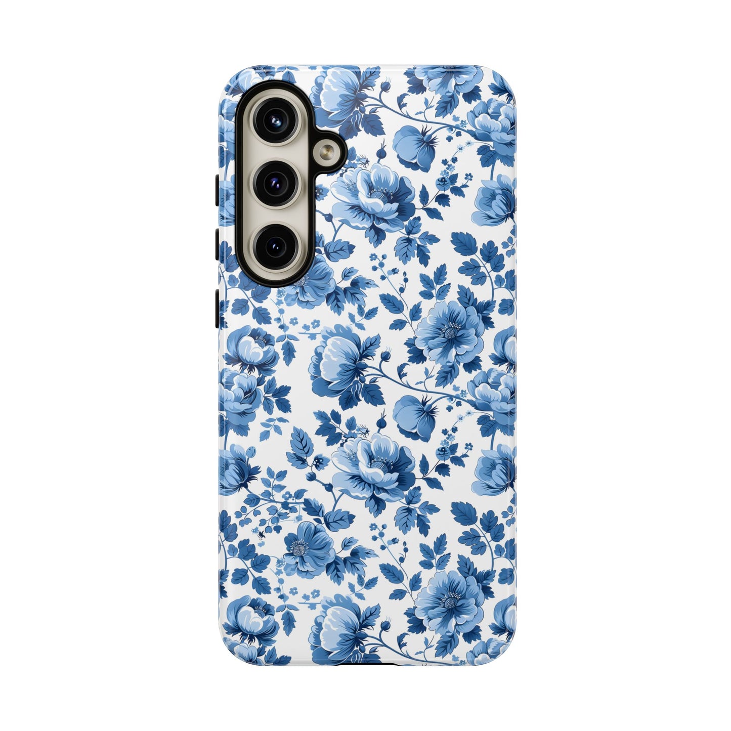 Phone Case - Blue Floral French Cottagecore Tough Case