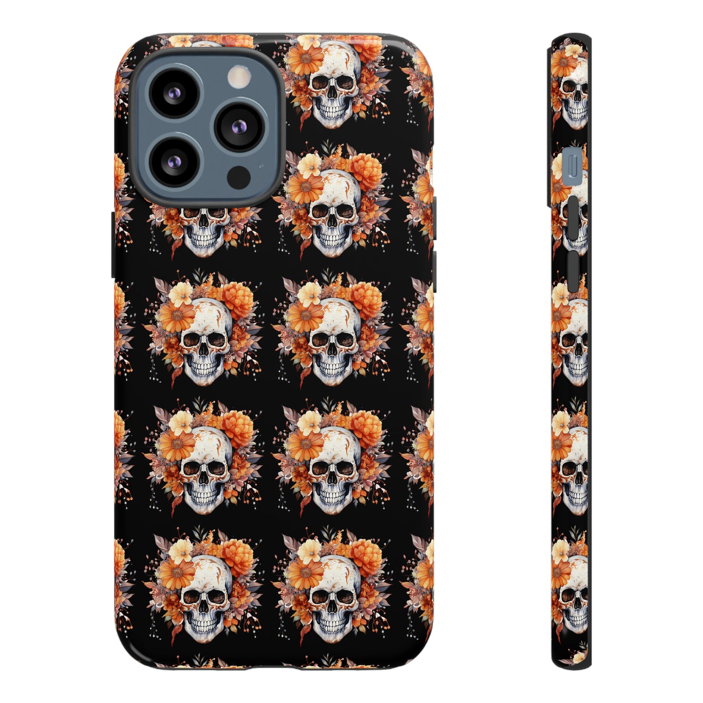 Skeleton iPhone Case, Goth Cell Phone Case, Halloween Skeleton Phone Case,