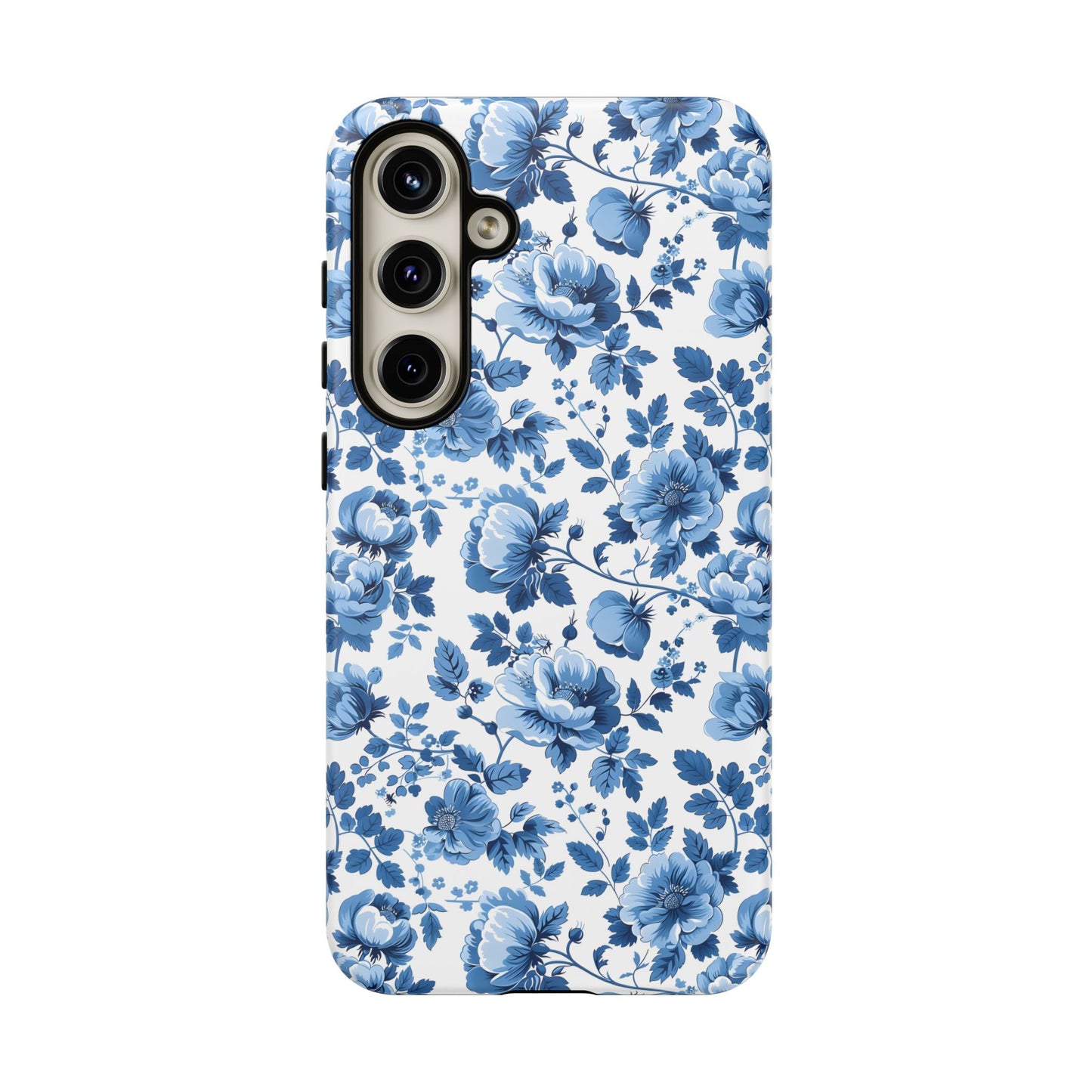 Phone Case - Blue Floral French Cottagecore Tough Case