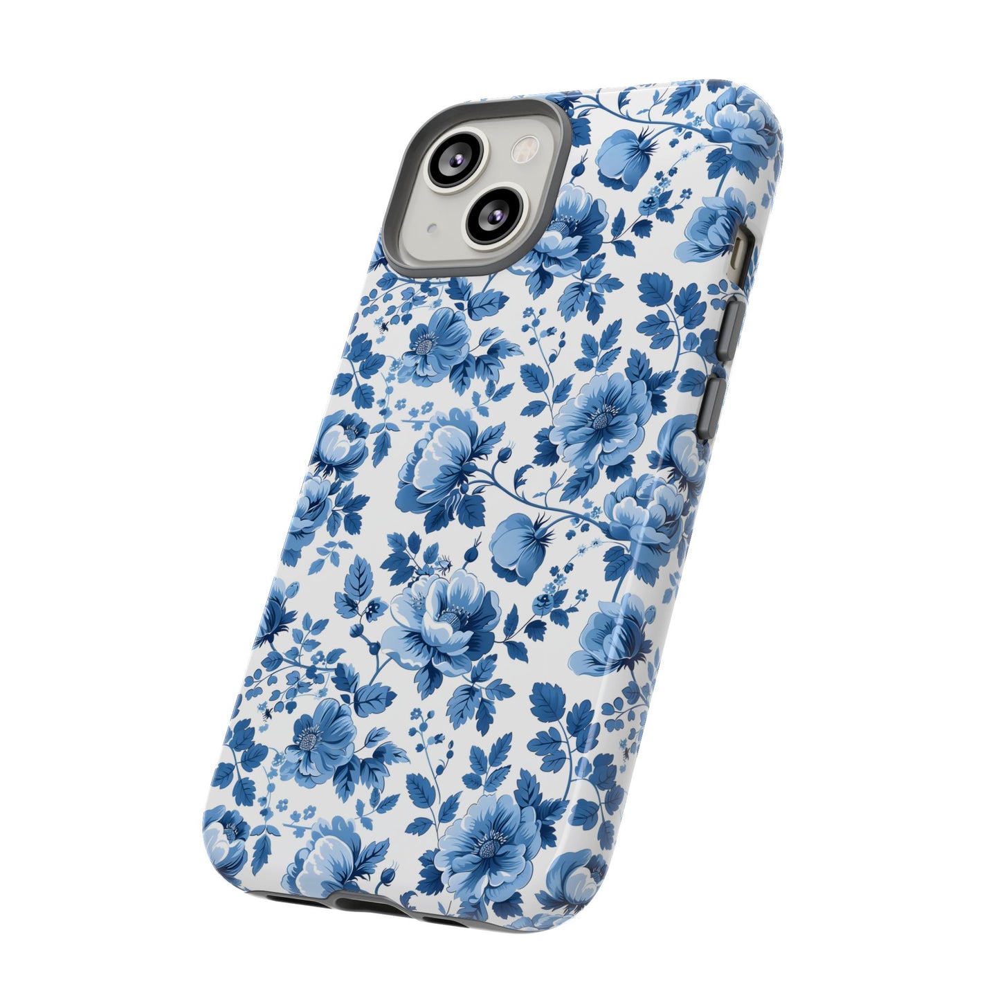 Phone Case - Blue Floral French Cottagecore Tough Case