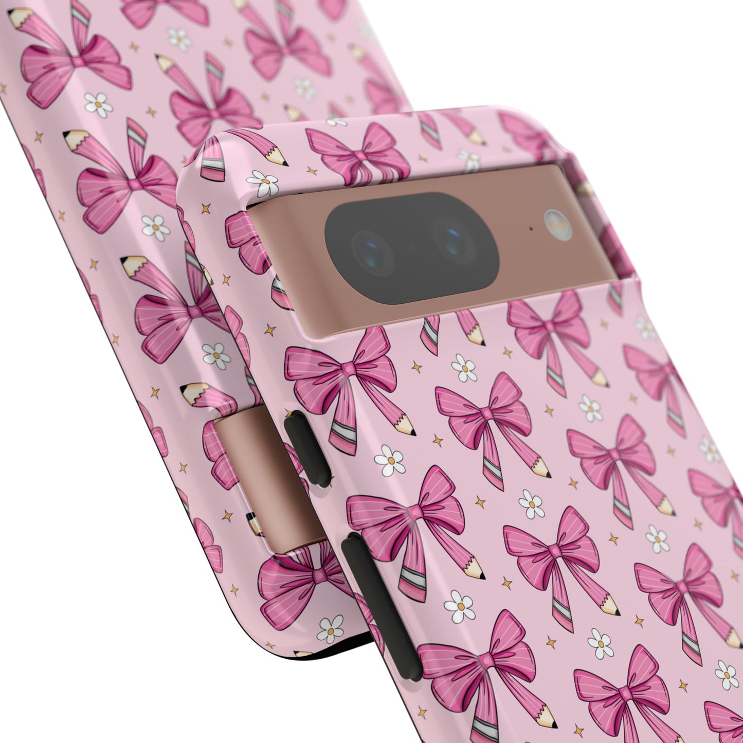 Phone Case - Pink Coquette Bow Tough Case-Girly Phone