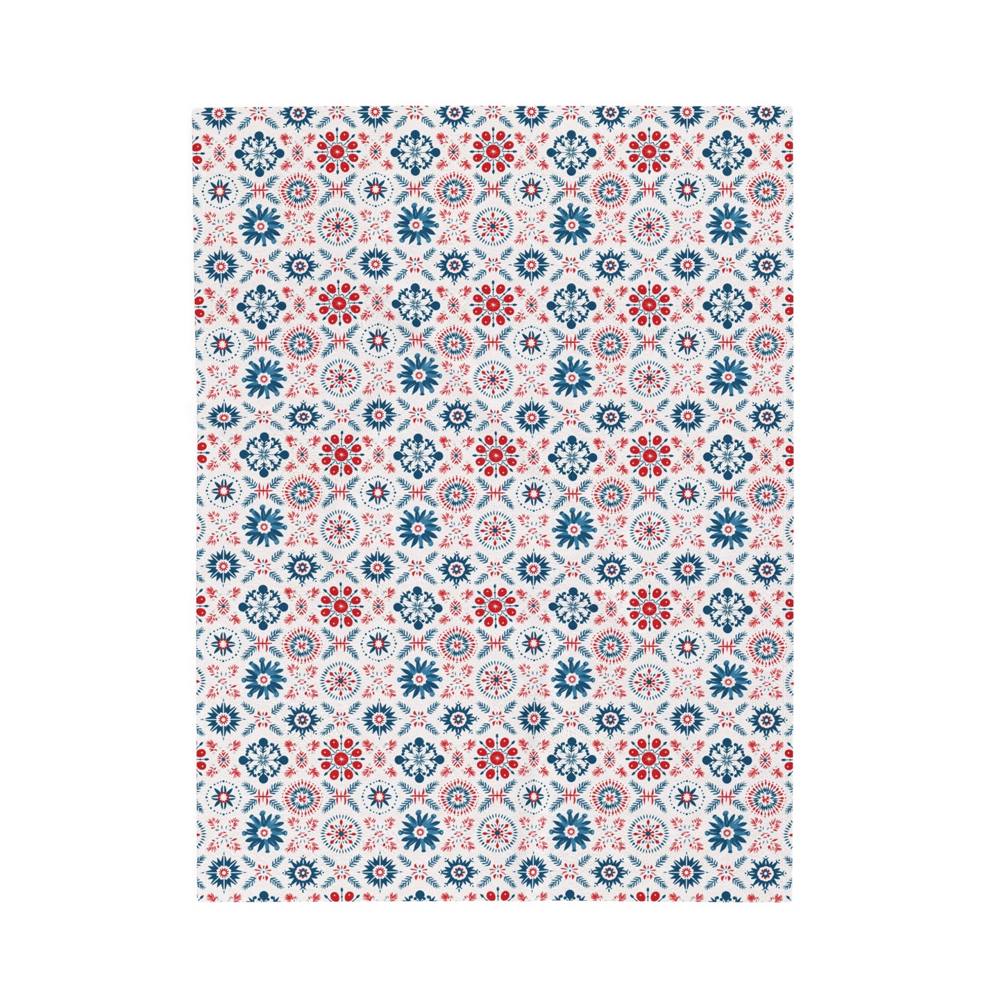Plush Blanket - Nordic Fair Isle Decor Hygge Throw Blanket Couch