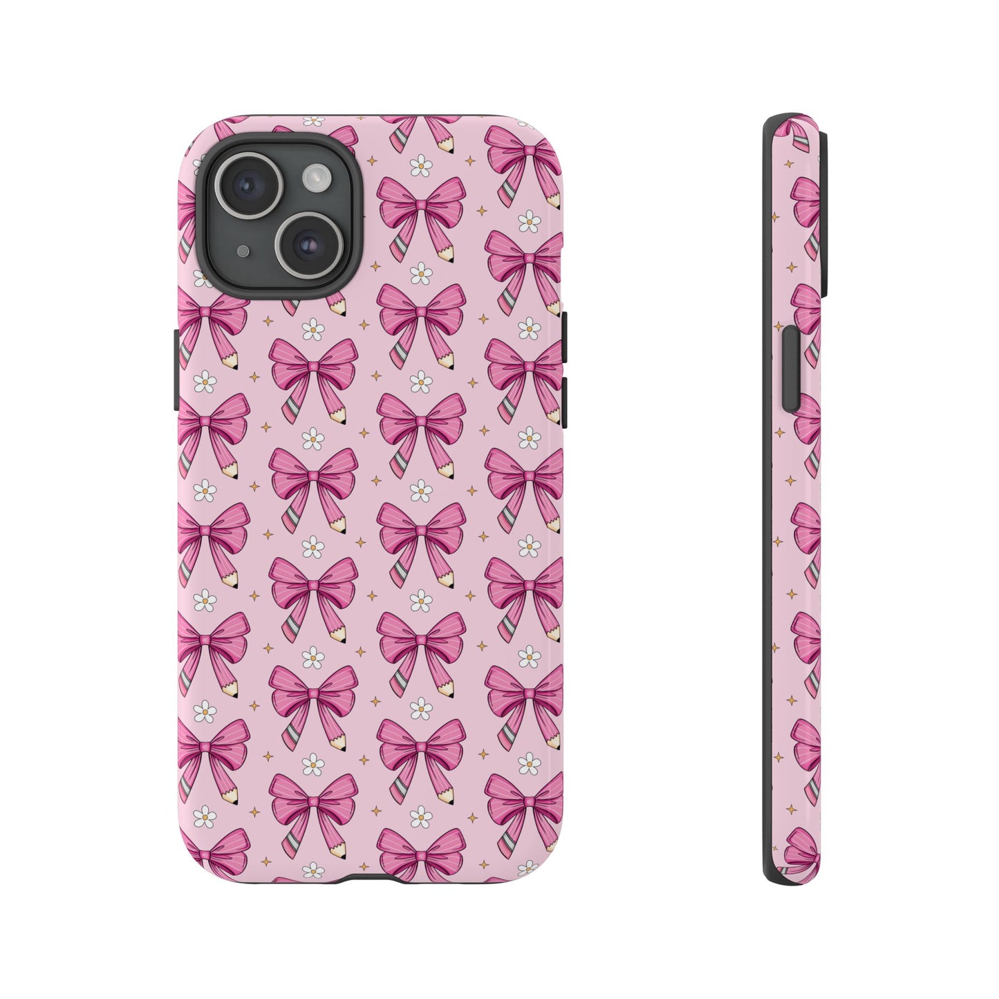 Phone Case - Pink Coquette Bow Tough Case-Girly Phone