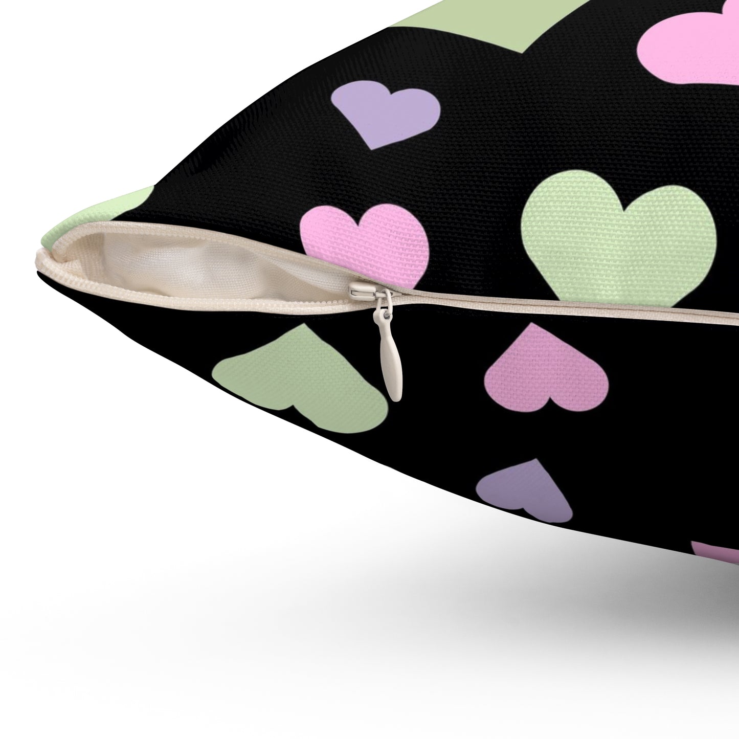 Pastel Goth Heart Throw Pillow and Throw Pillow Cover Decorative Pillow for Couch