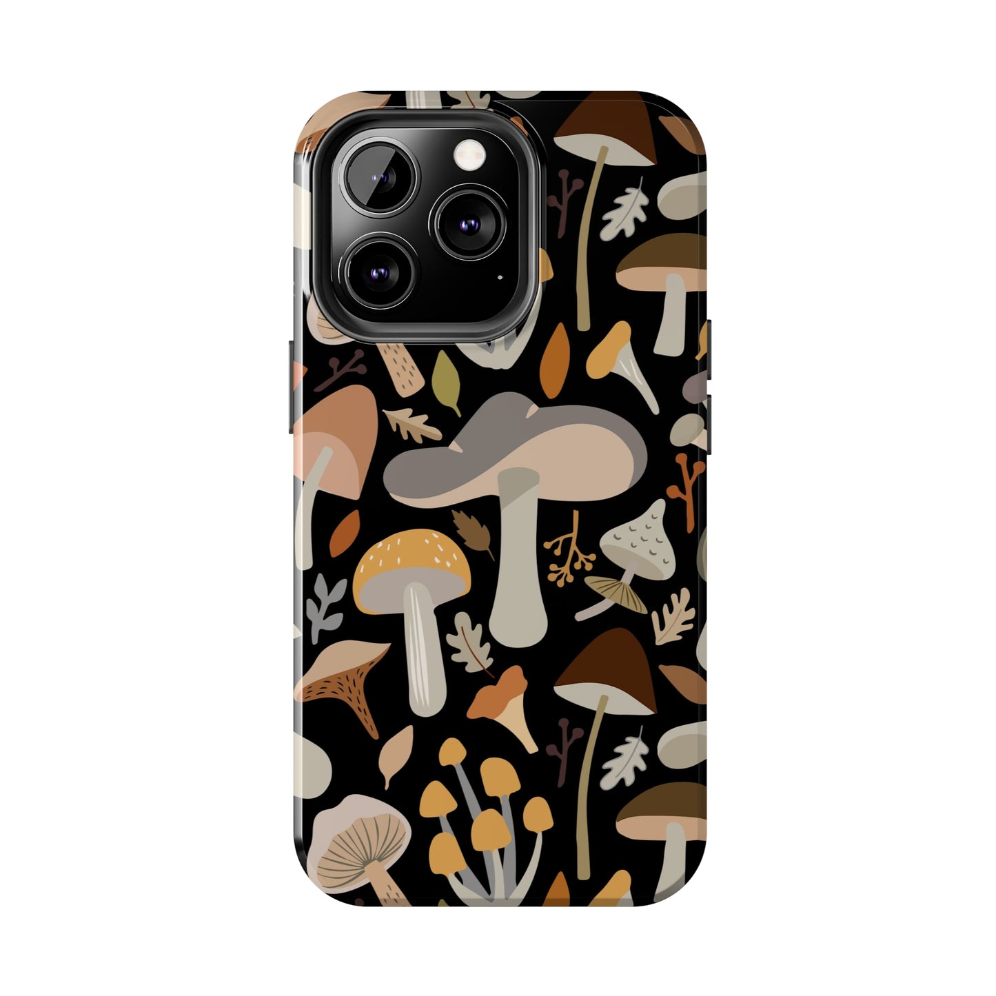 Mushroom Cell Phone Case, Boho Retro Cool Cute Tough Phone Cases