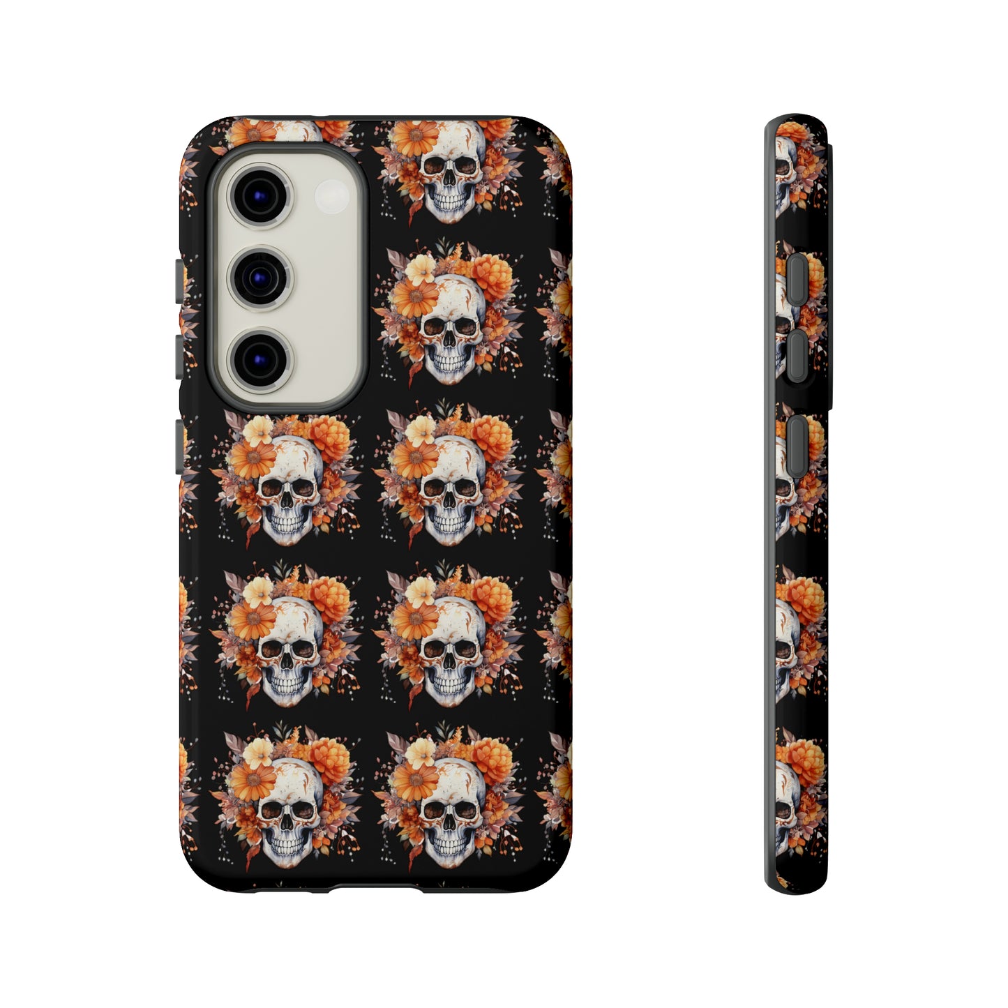 Skeleton iPhone Case, Goth Cell Phone Case, Halloween Skeleton Phone Case,