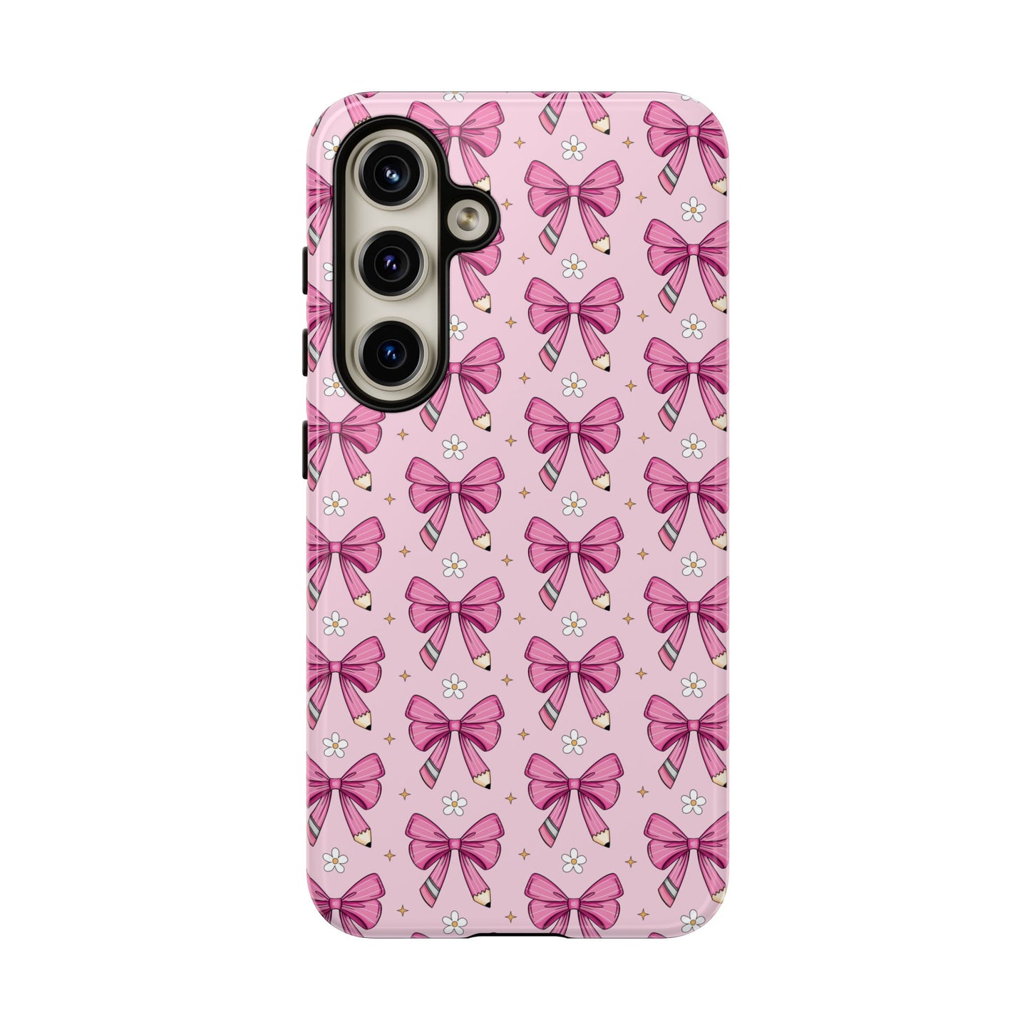 Phone Case - Pink Coquette Bow Tough Case-Girly Phone