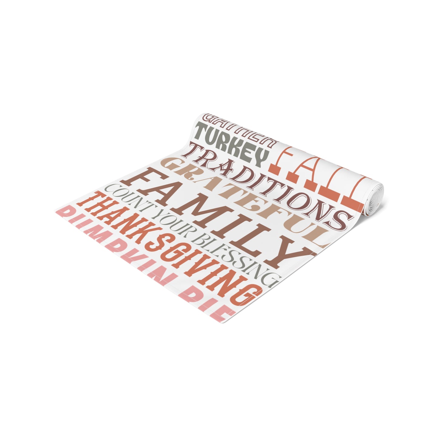 Thanksgiving Table Runner, Elegant Table Decoration Fall Holiday Table Decor