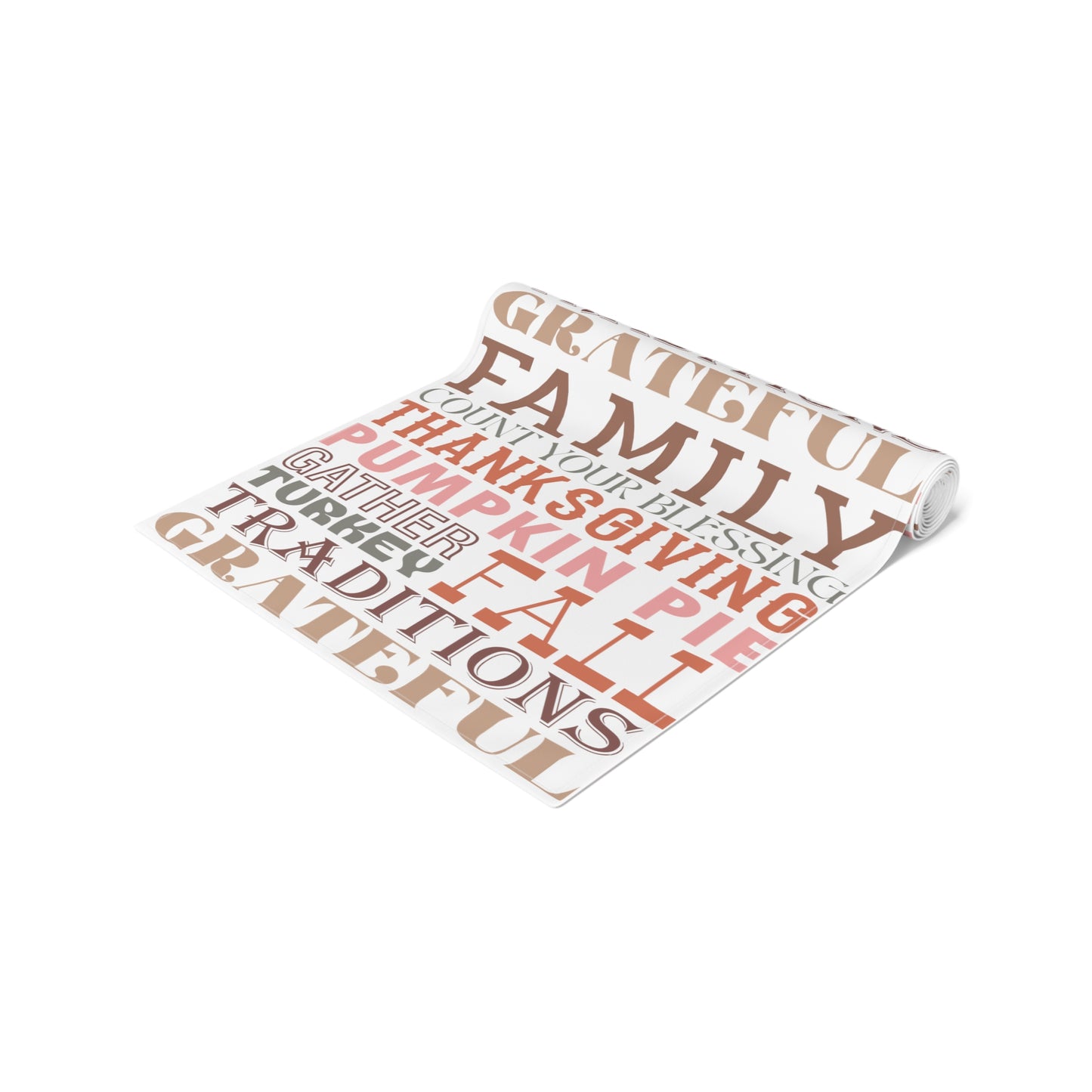 Thanksgiving Table Runner, Elegant Table Decoration Fall Holiday Table Decor