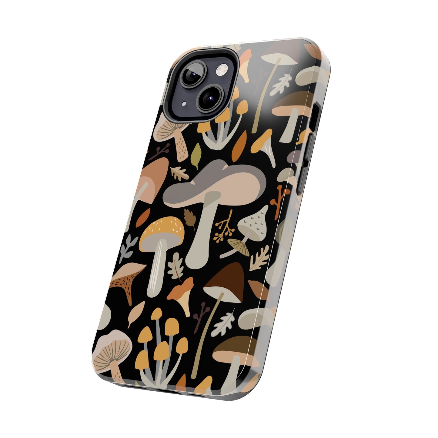Mushroom Cell Phone Case, Boho Retro Cool Cute Tough Phone Cases