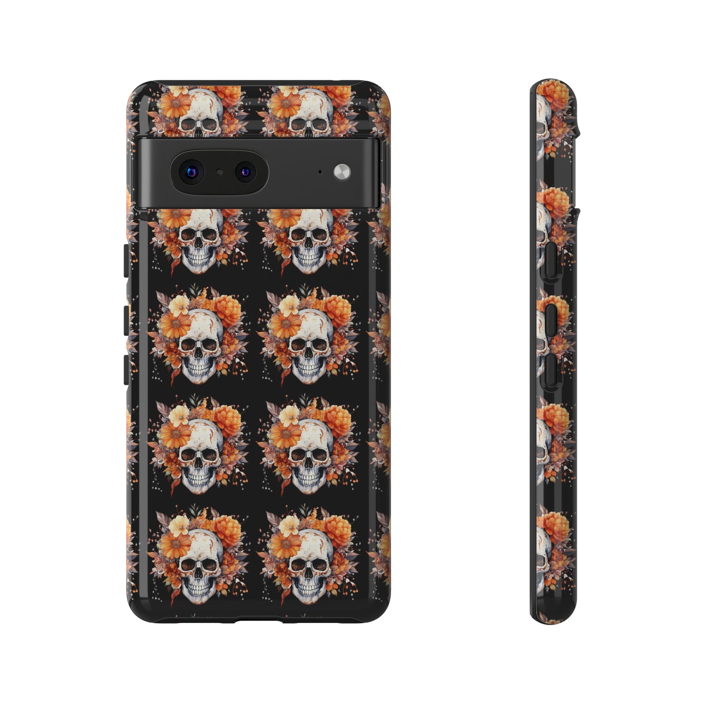 Skeleton iPhone Case, Goth Cell Phone Case, Halloween Skeleton Phone Case,