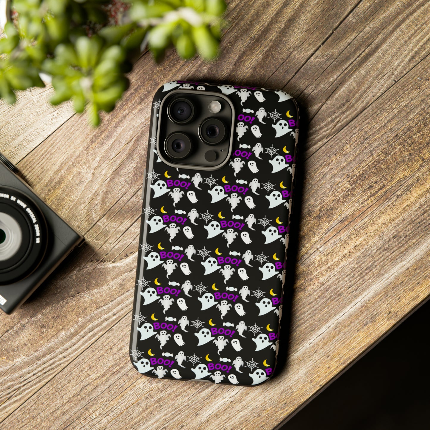 Ghost Halloween iPhone Case, Cute Goth Cell Phone Case, Ghost iPhone Case,