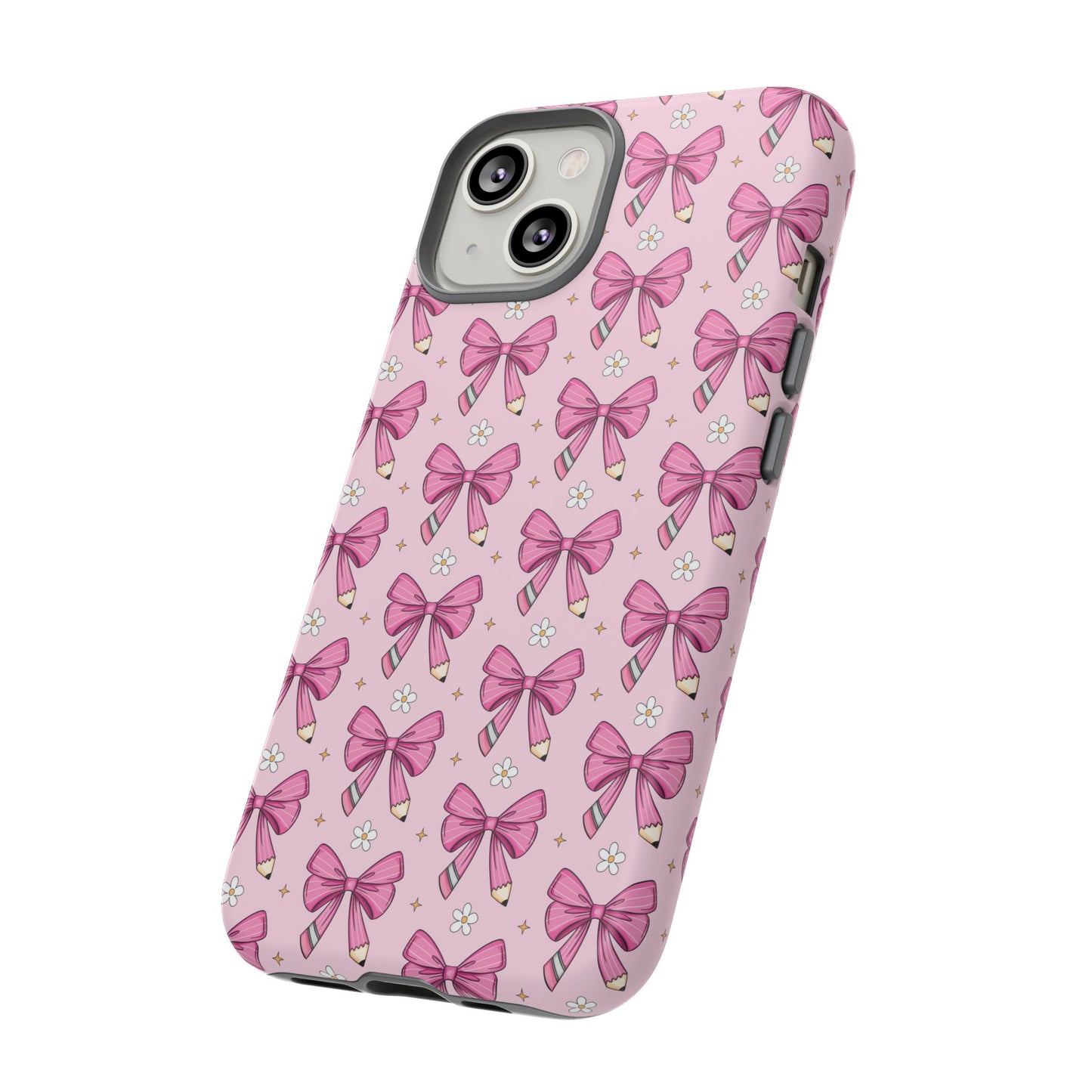 Phone Case - Pink Coquette Bow Tough Case-Girly Phone