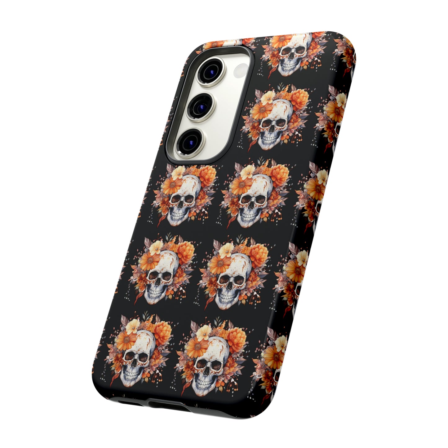 Skeleton iPhone Case, Goth Cell Phone Case, Halloween Skeleton Phone Case,