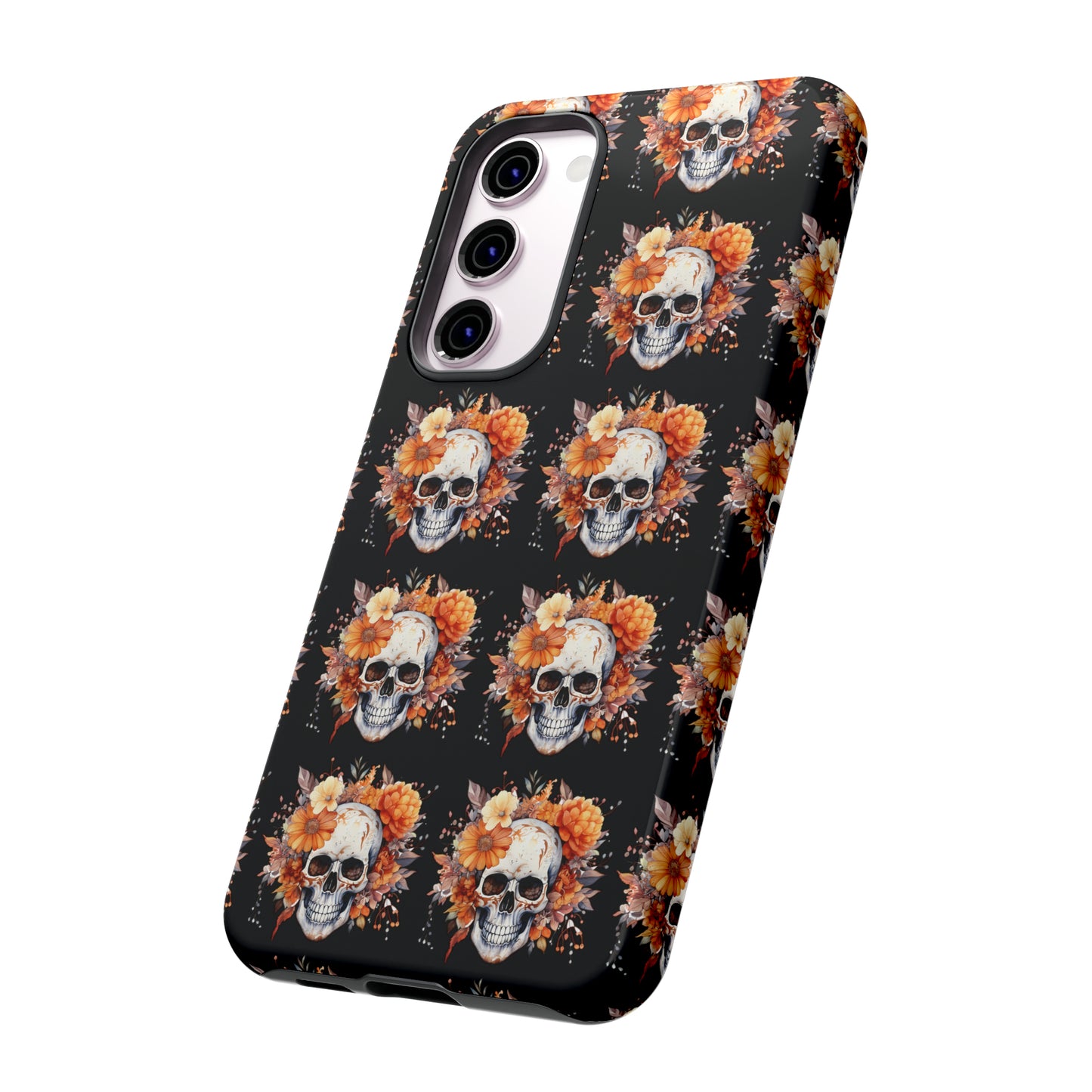 Skeleton iPhone Case, Goth Cell Phone Case, Halloween Skeleton Phone Case,