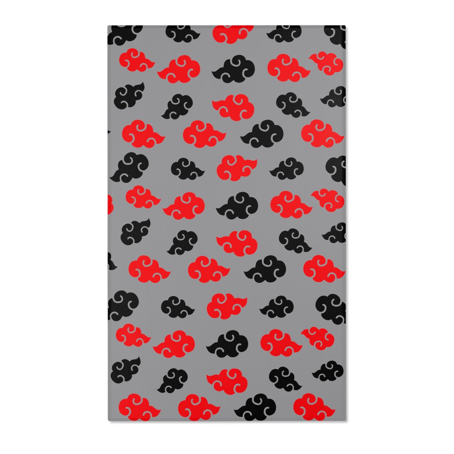 Anime Clouds Area Rug, Anime Room Decor, Minimalist Rug, Cute Unique Accent Rug