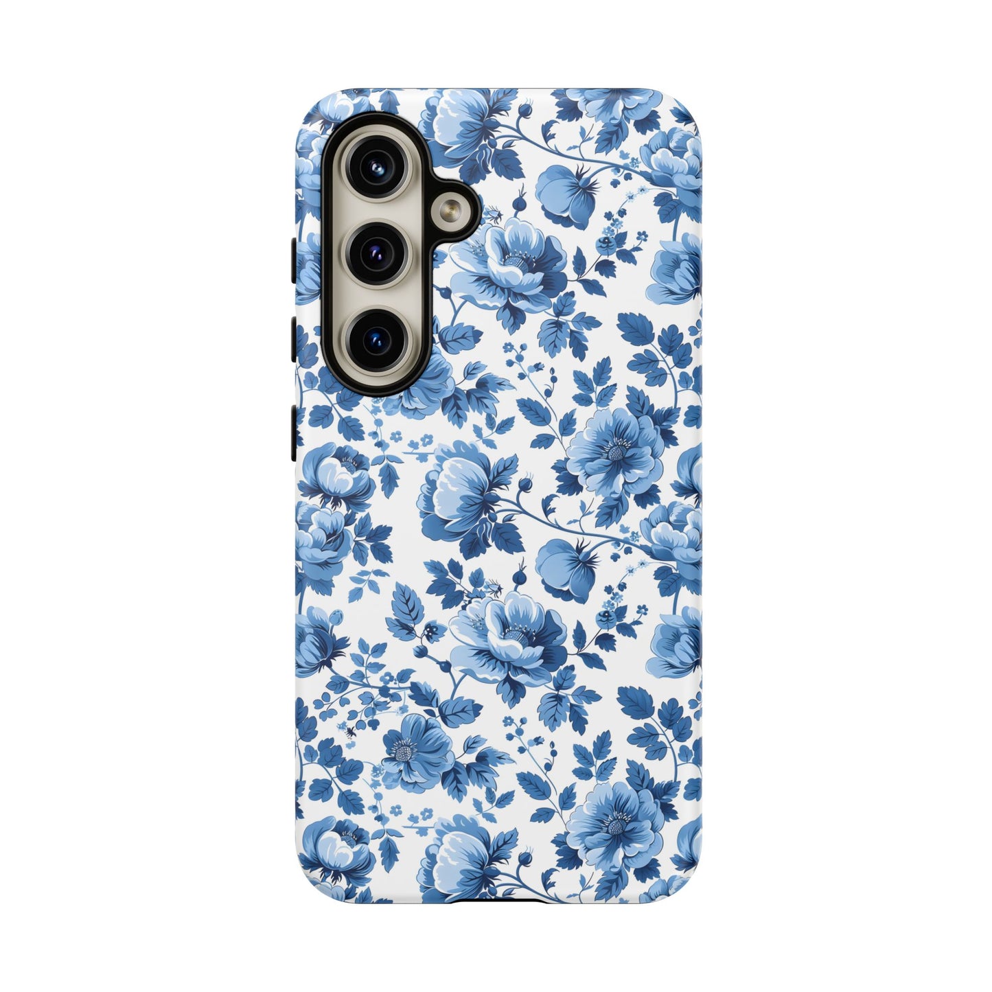 Phone Case - Blue Floral French Cottagecore Tough Case