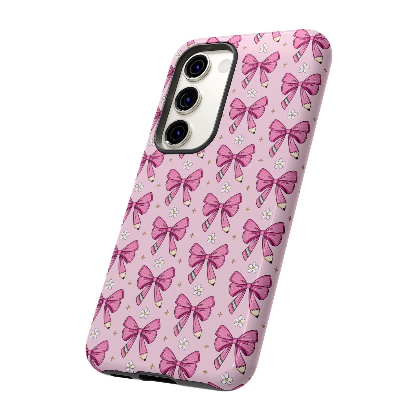 Phone Case - Pink Coquette Bow Tough Case-Girly Phone
