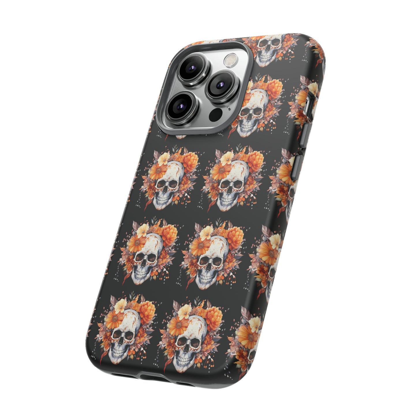 Skeleton iPhone Case, Goth Cell Phone Case, Halloween Skeleton Phone Case,