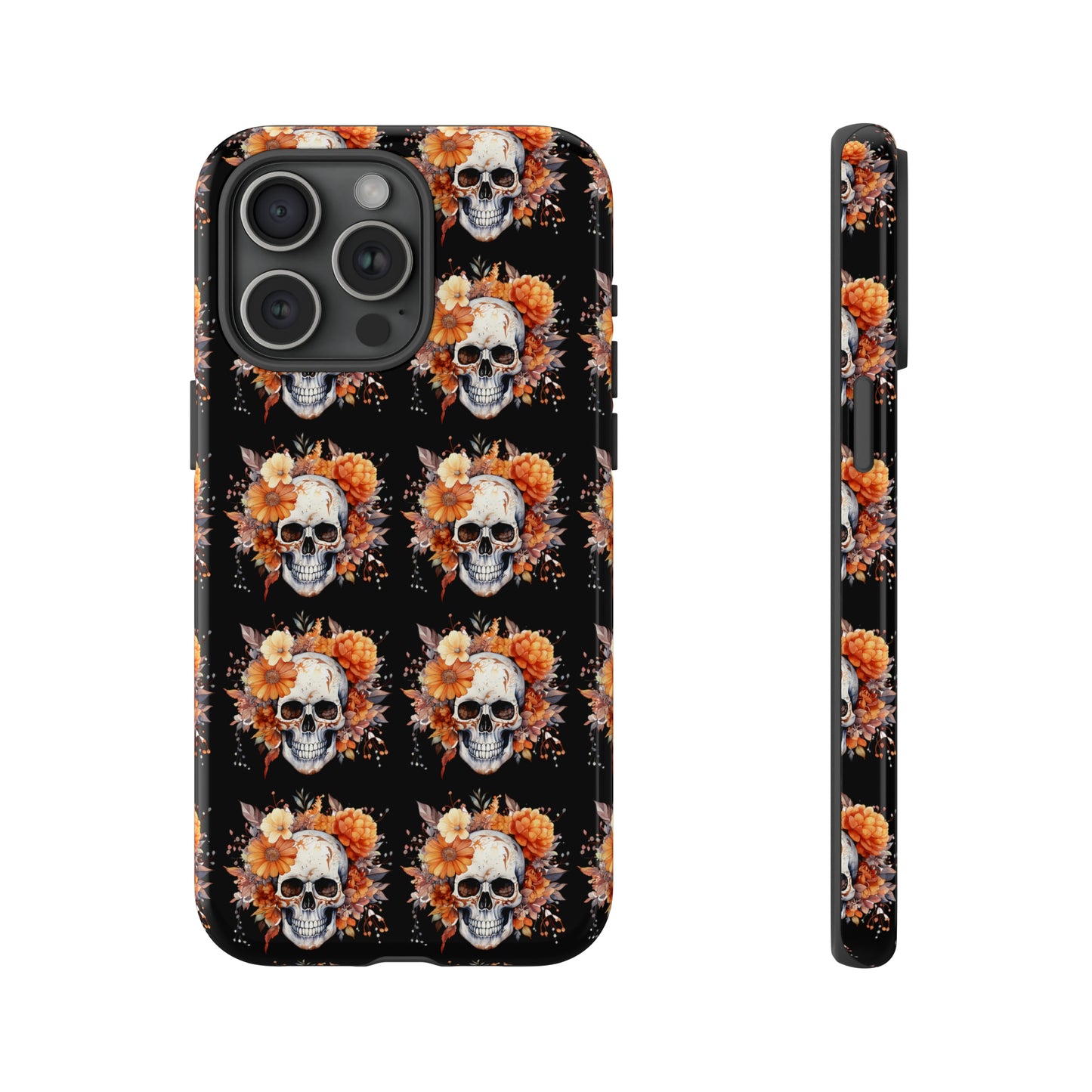 Skeleton iPhone Case, Goth Cell Phone Case, Halloween Skeleton Phone Case,