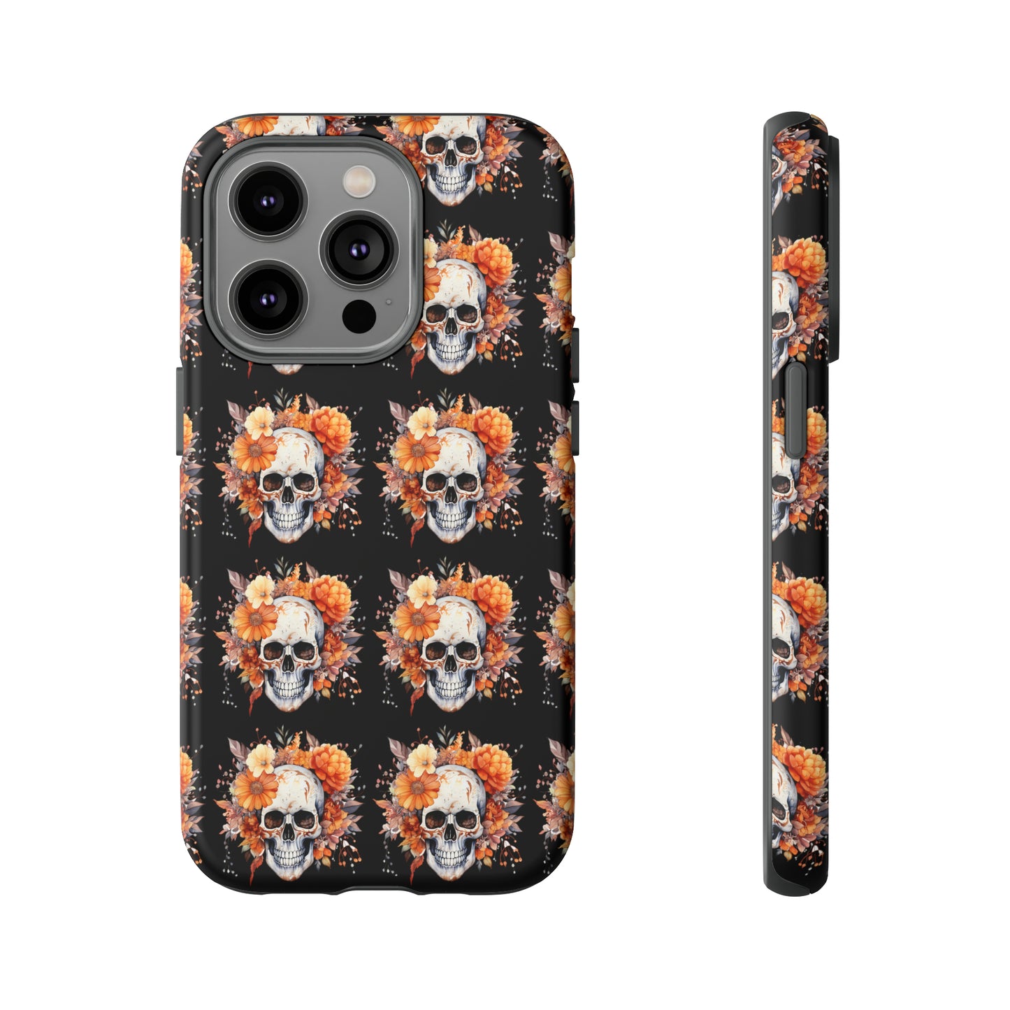 Skeleton iPhone Case, Goth Cell Phone Case, Halloween Skeleton Phone Case,