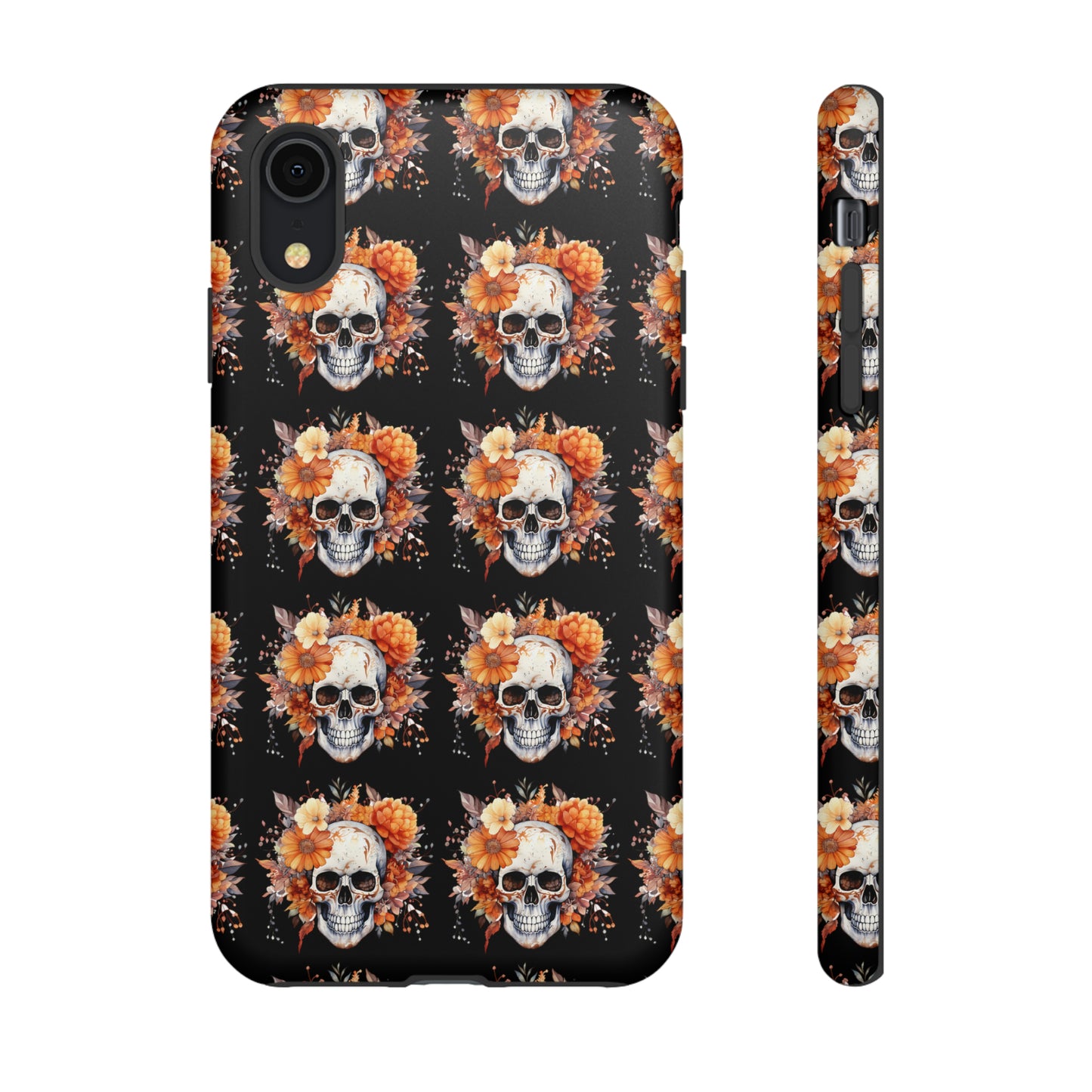 Skeleton iPhone Case, Goth Cell Phone Case, Halloween Skeleton Phone Case,