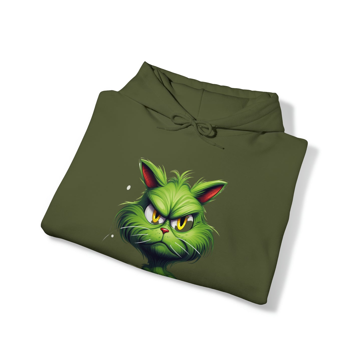 Funny Cat Hoodie, Cute Cat Hoodie, Grumpy Cat Pullover, Unisex Hooded Sweatshirt