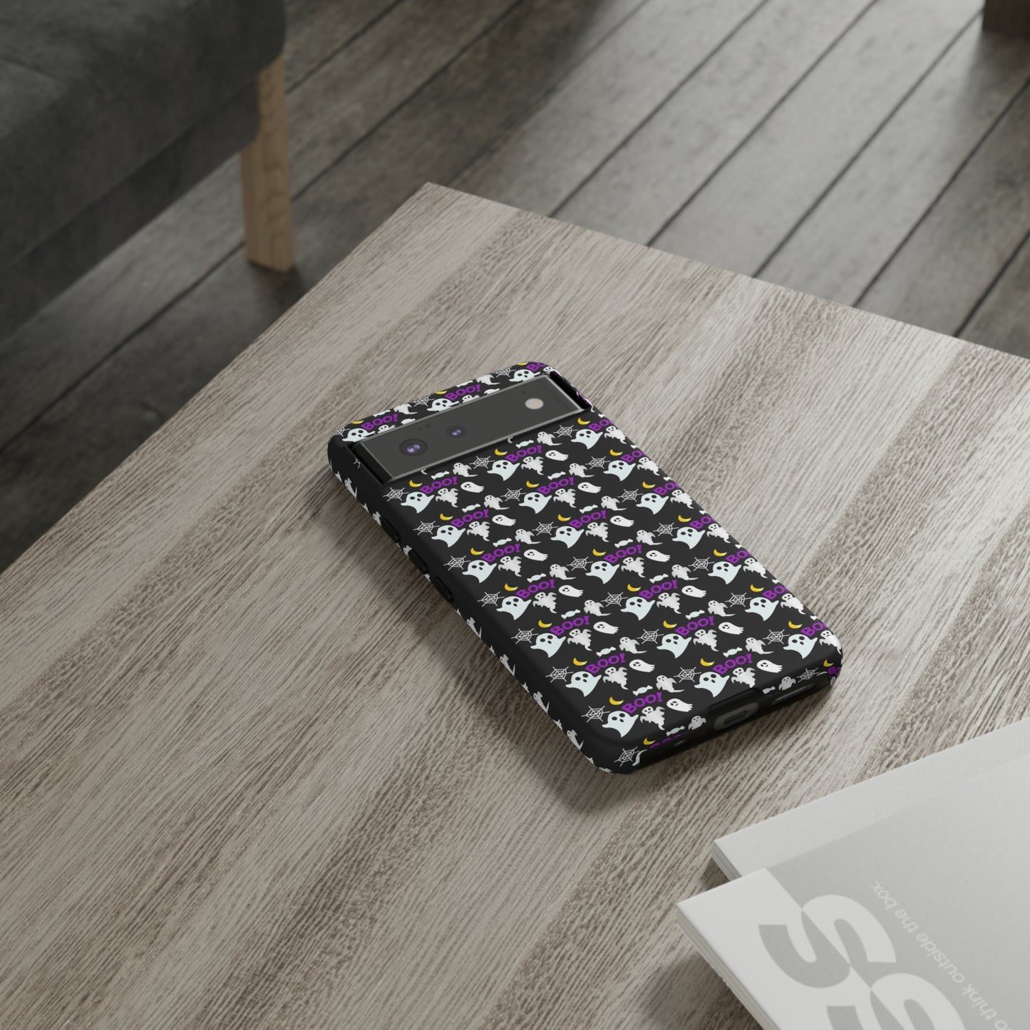 Ghost Halloween iPhone Case, Cute Goth Cell Phone Case, Ghost iPhone Case,