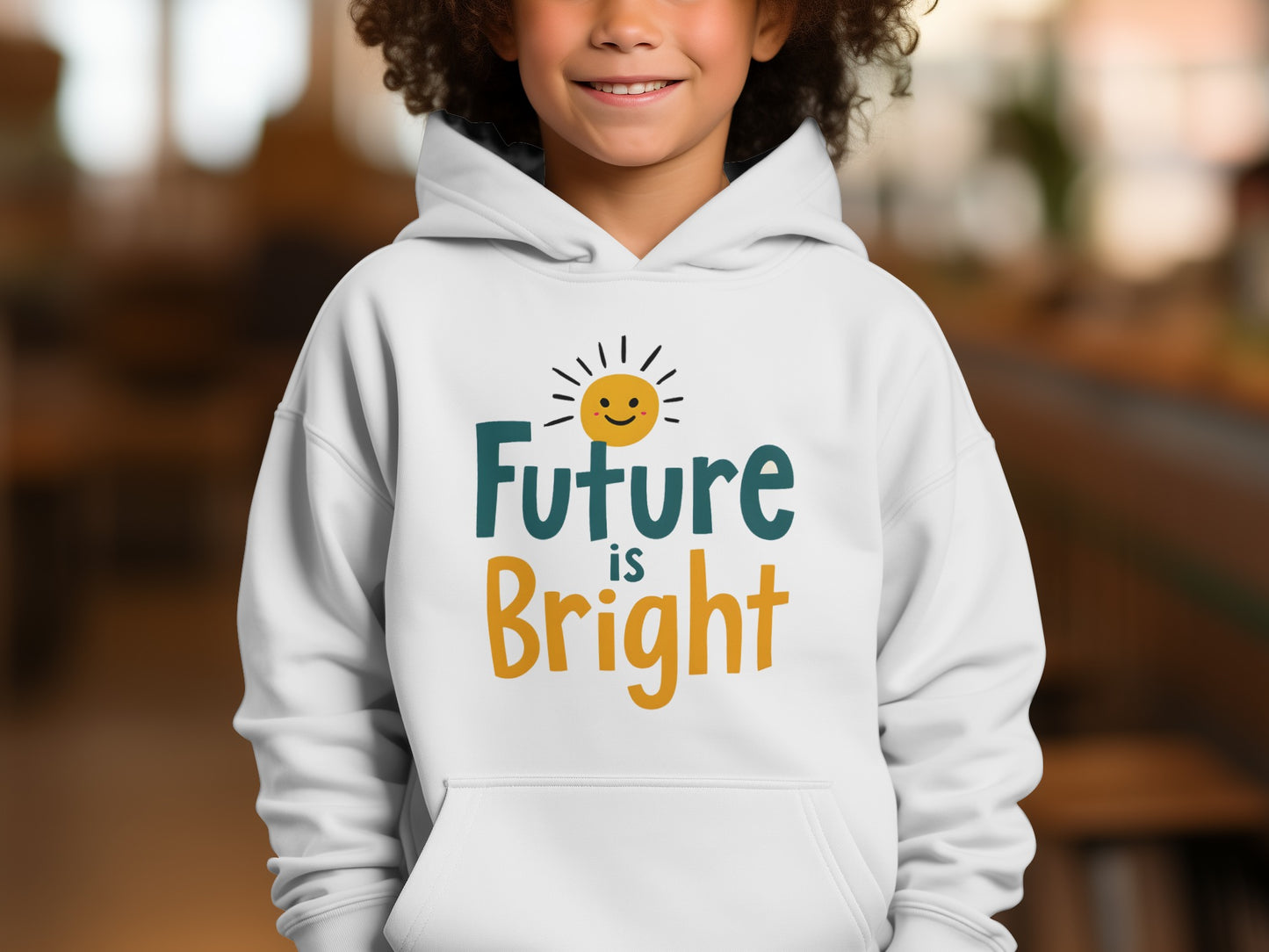 Future is Bright with Smiling Sun Hoodie product