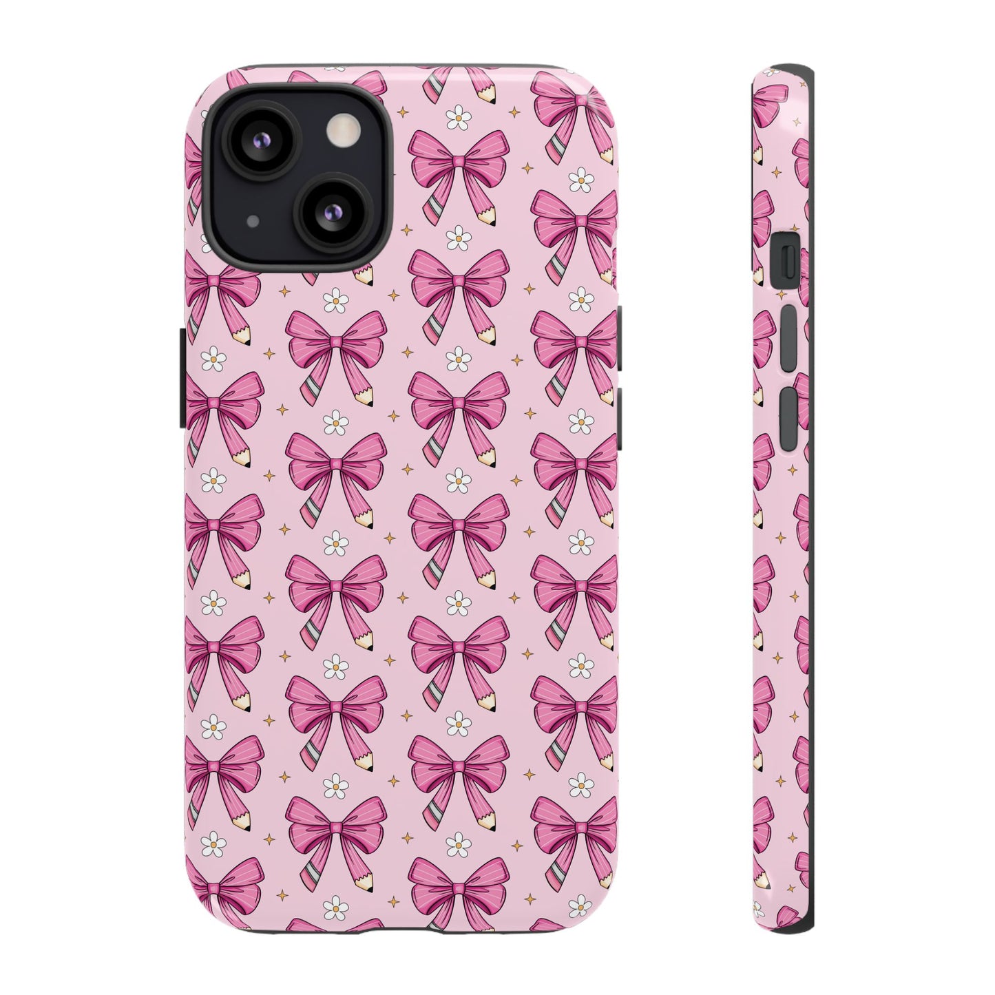 Phone Case - Pink Coquette Bow Tough Case-Girly Phone
