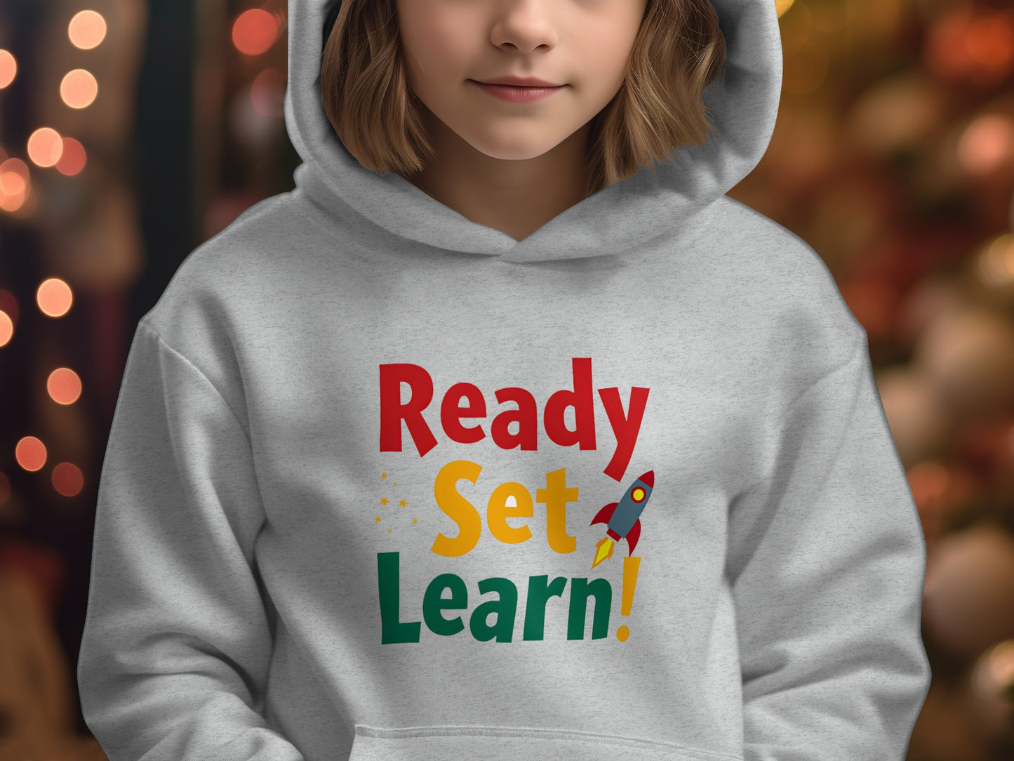 Ready Set Learn Motivational Kids Hoodie product