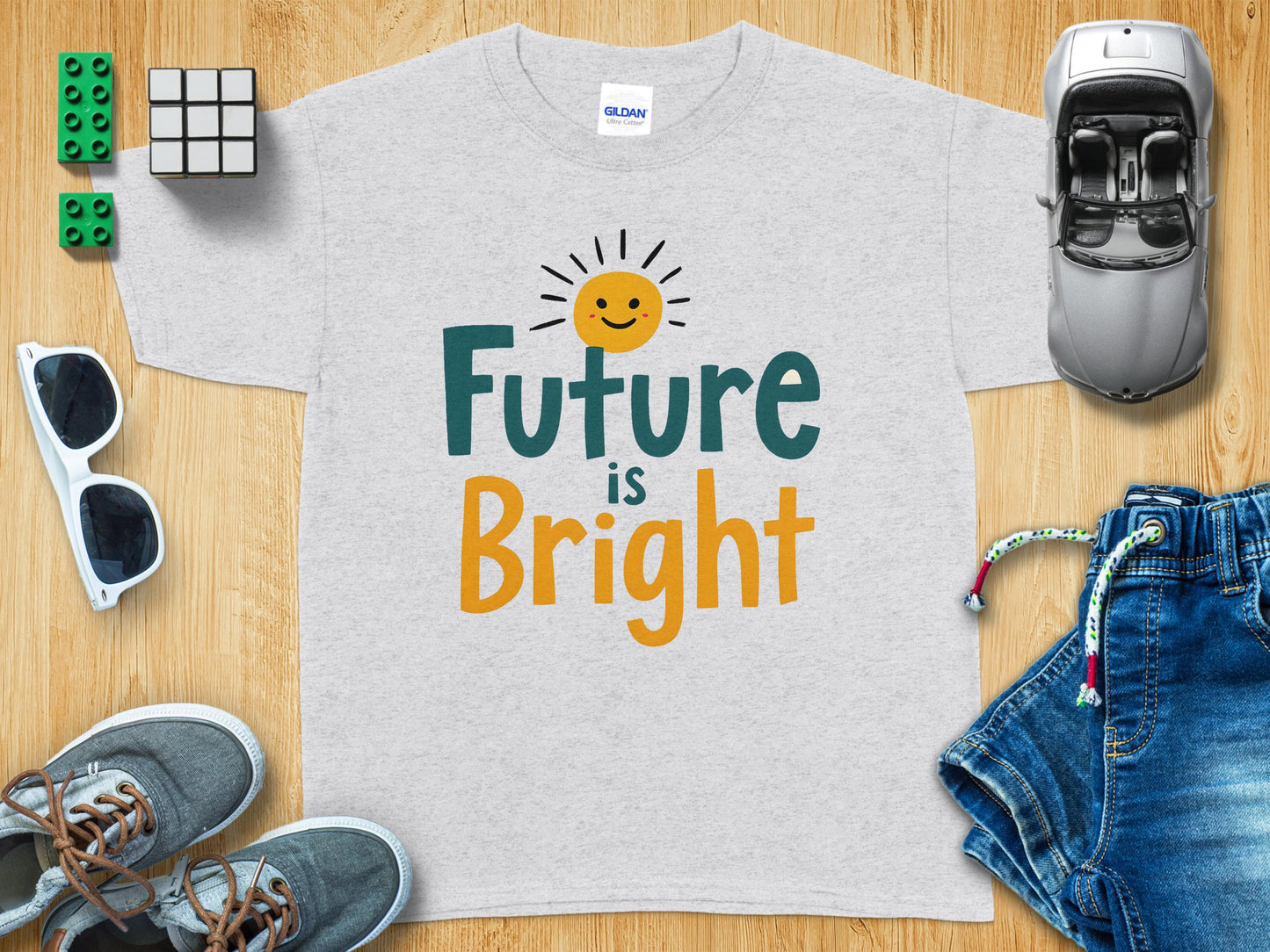 Future is Bright Printed T-shirt product type
