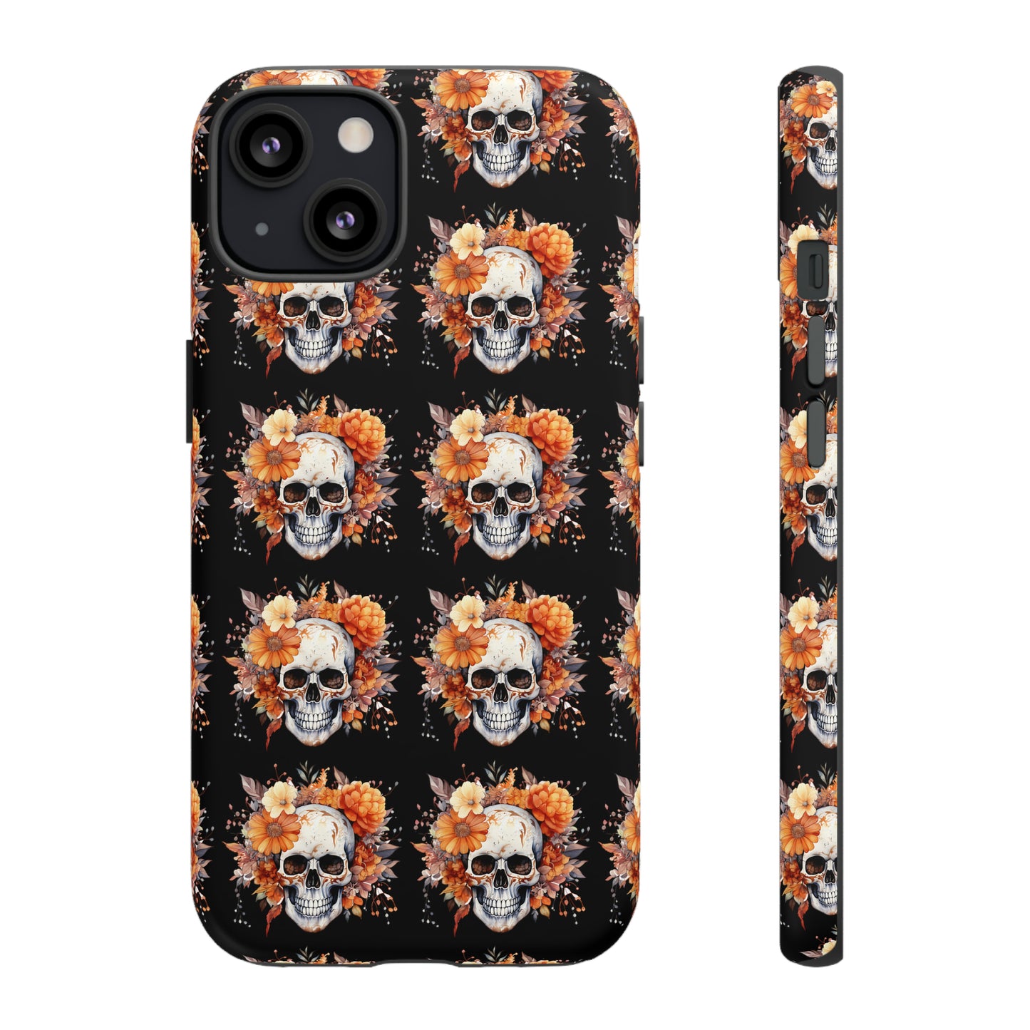 Skeleton iPhone Case, Goth Cell Phone Case, Halloween Skeleton Phone Case,