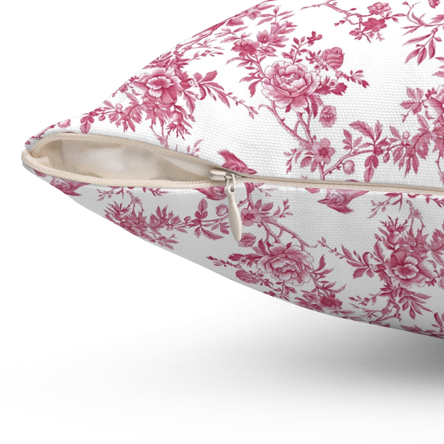 Pink Toile De Jouy Throw Pillow Pink Throw Pillow Cover Decorative Couch Pillows